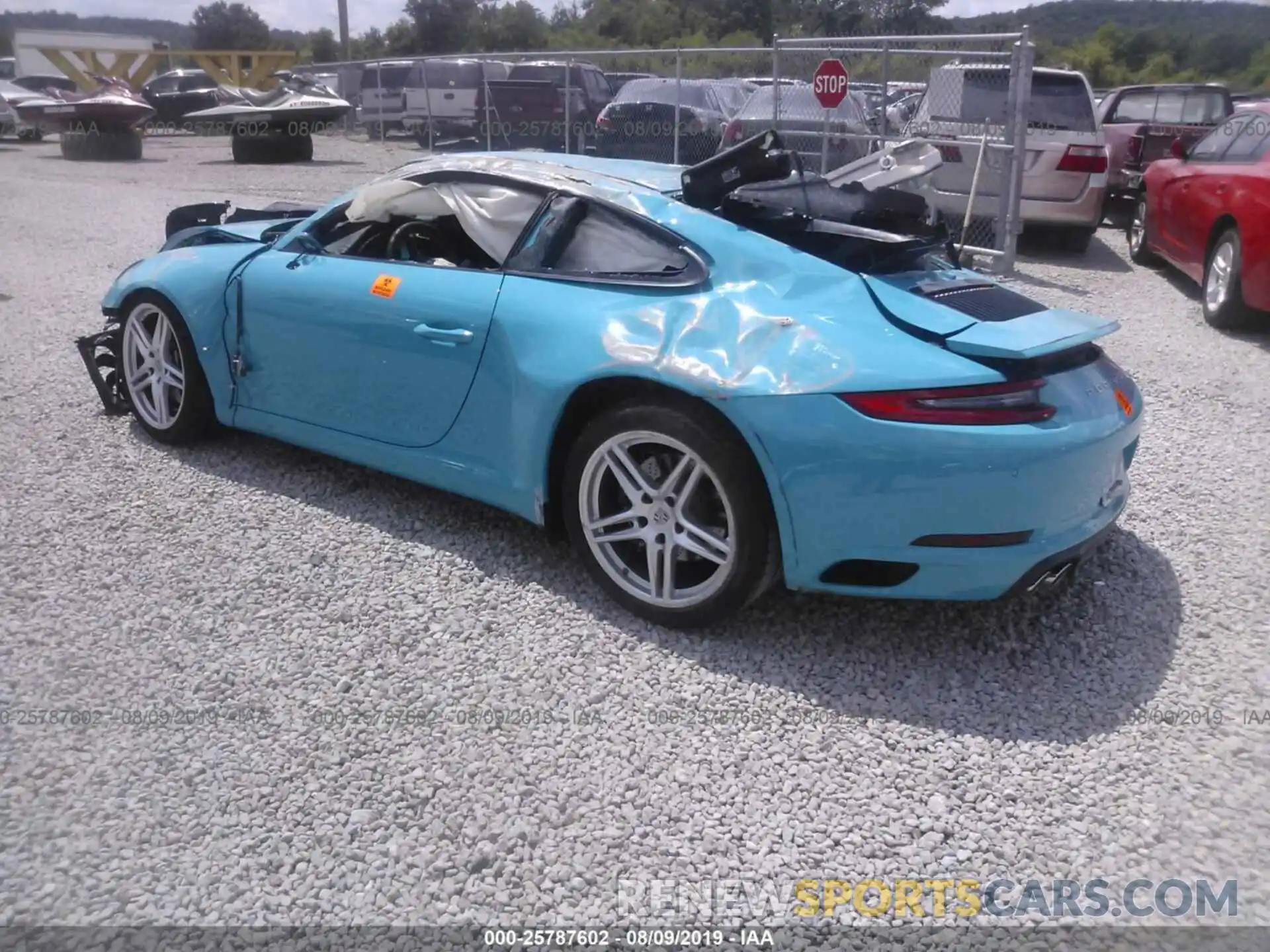 3 Photograph of a damaged car WP0AA2A97KS104213 PORSCHE 911 2019