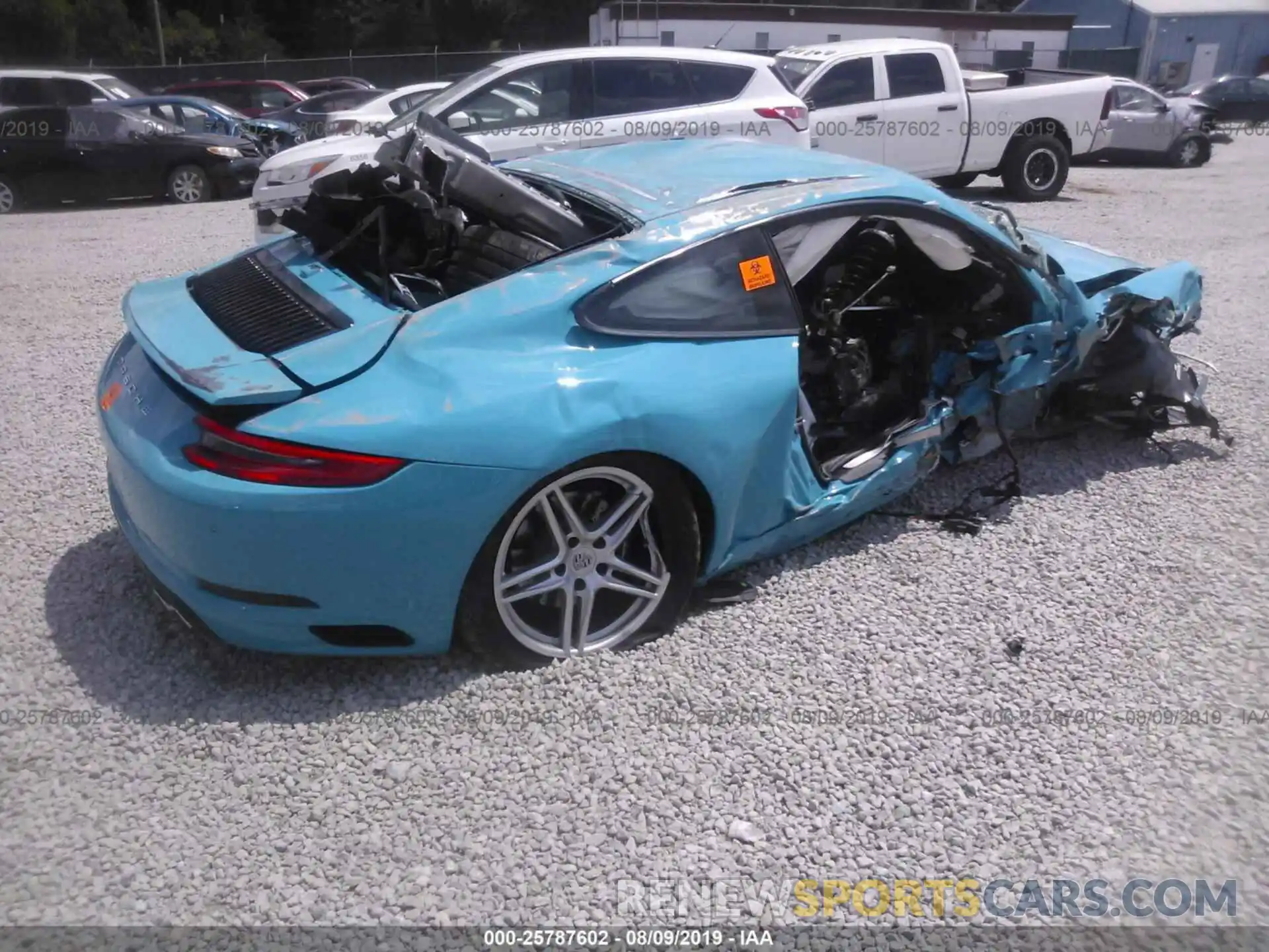 4 Photograph of a damaged car WP0AA2A97KS104213 PORSCHE 911 2019