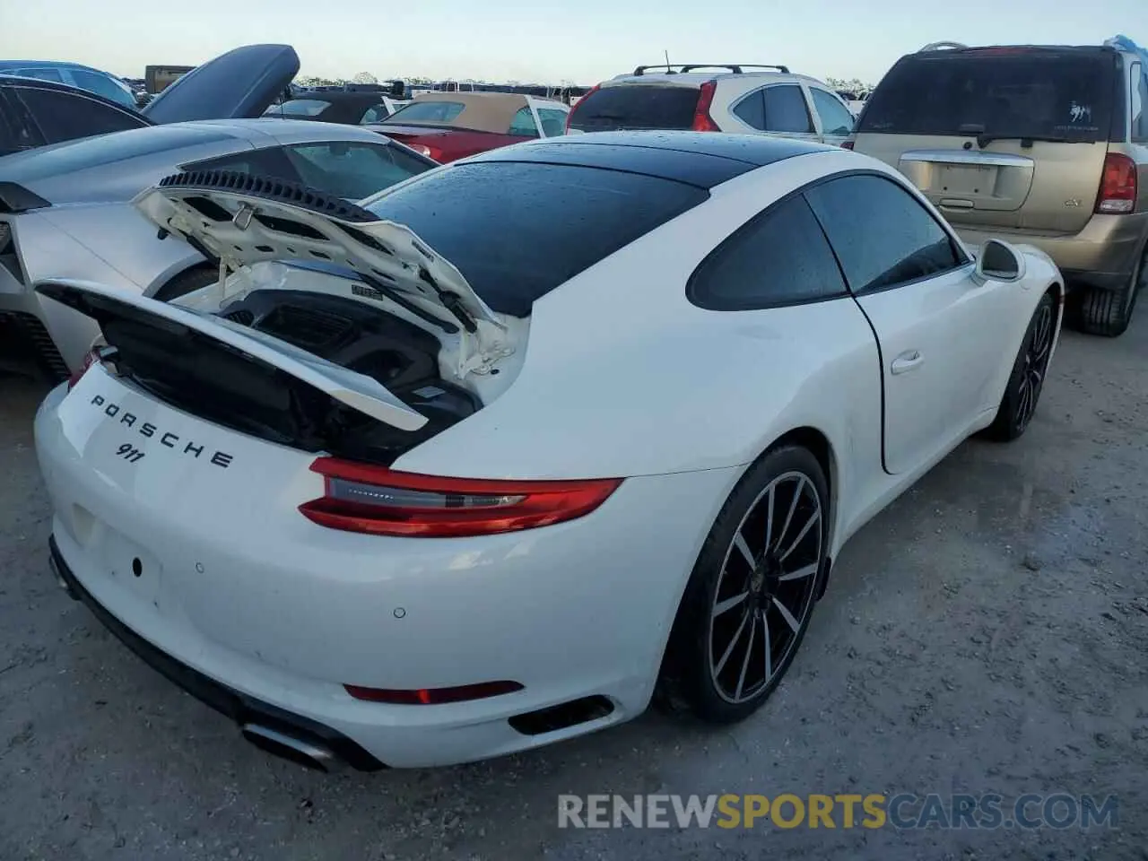 3 Photograph of a damaged car WP0AA2A9XKS104030 PORSCHE 911 2019