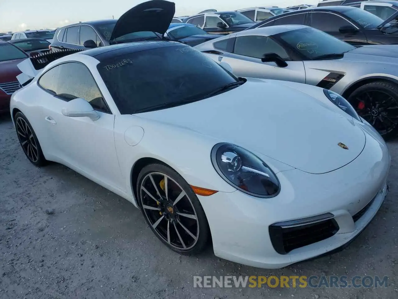 4 Photograph of a damaged car WP0AA2A9XKS104030 PORSCHE 911 2019