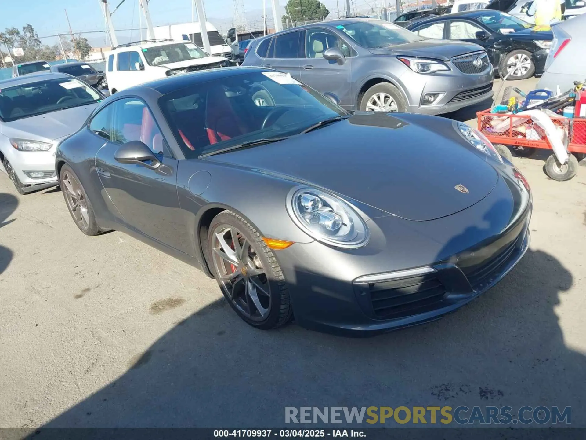 1 Photograph of a damaged car WP0AB2A90KS114837 PORSCHE 911 2019