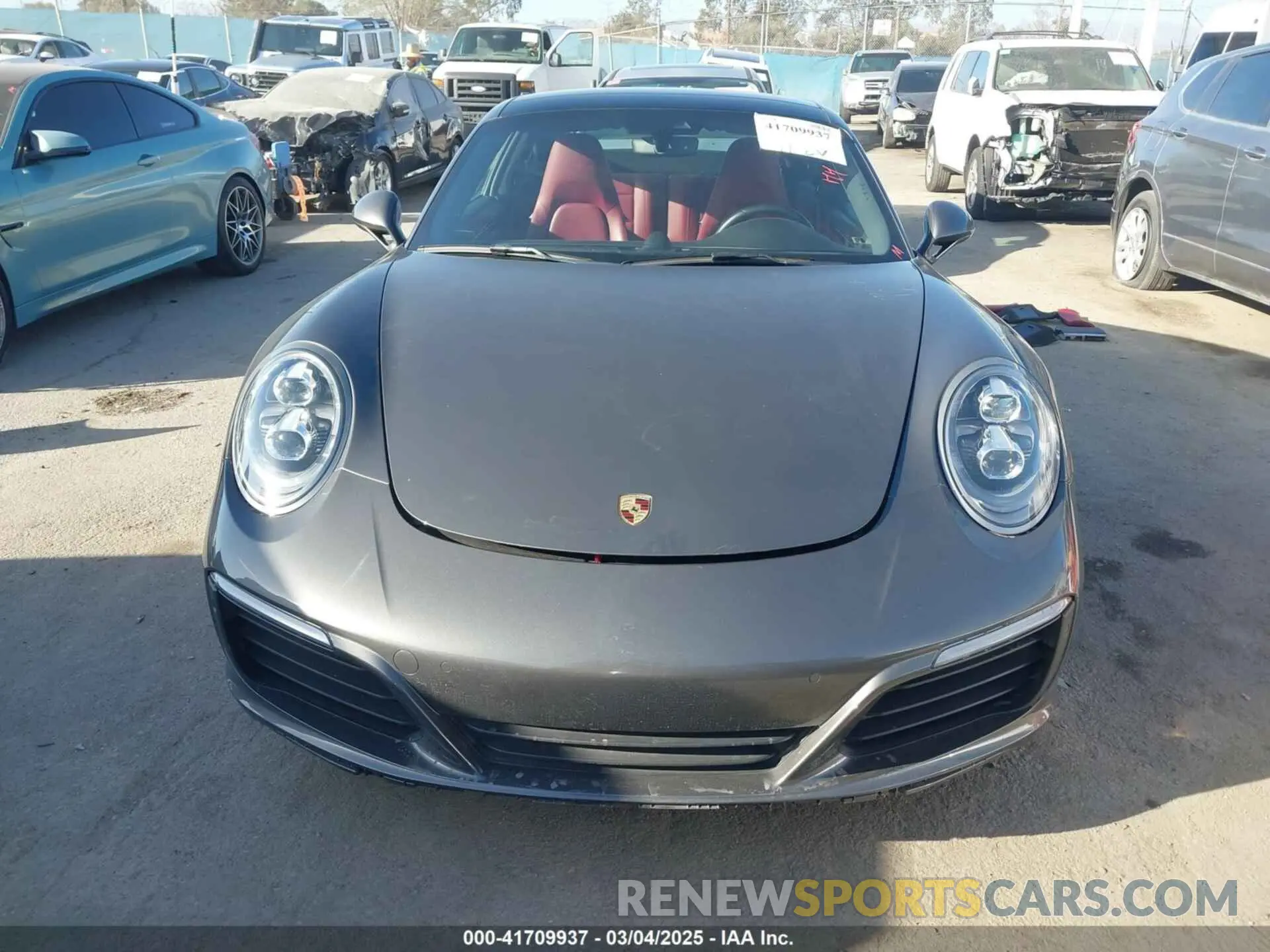 6 Photograph of a damaged car WP0AB2A90KS114837 PORSCHE 911 2019