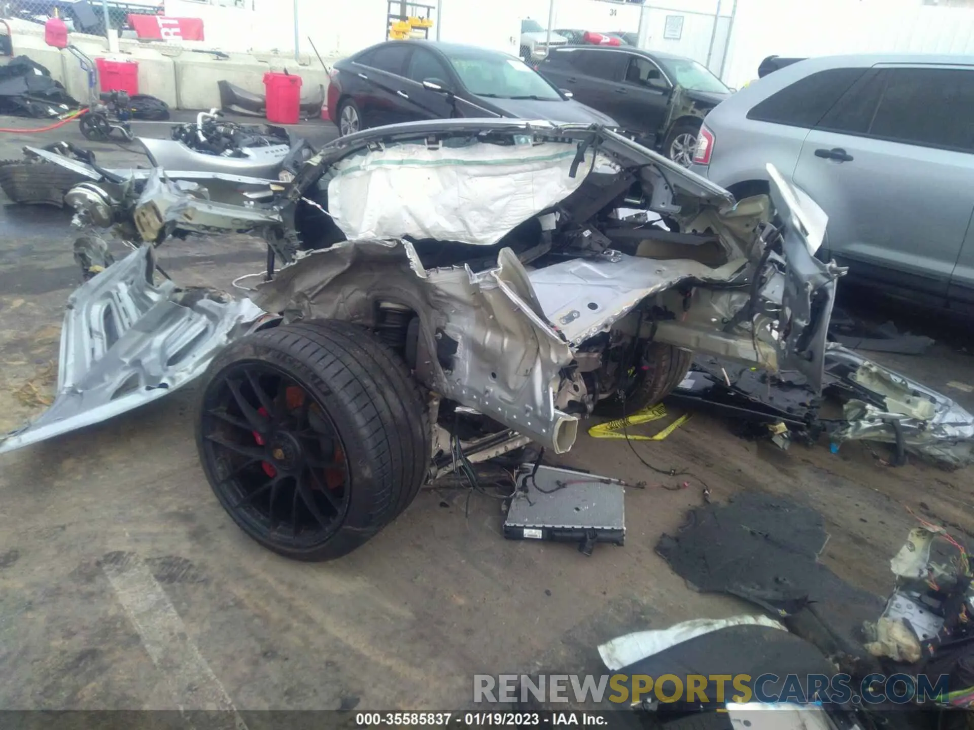 3 Photograph of a damaged car WP0AB2A91KS115320 PORSCHE 911 2019