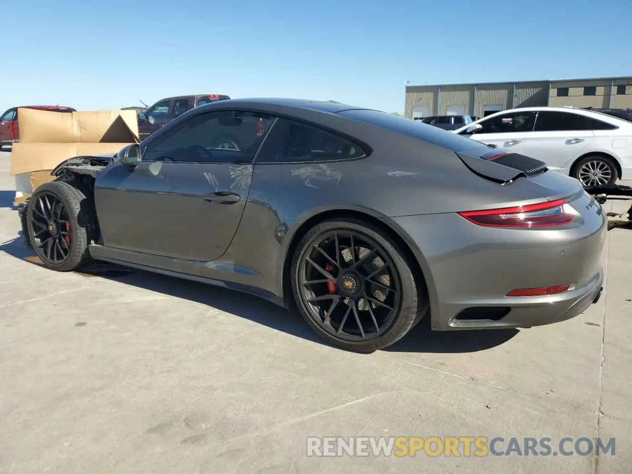 2 Photograph of a damaged car WP0AB2A91KS115706 PORSCHE 911 2019