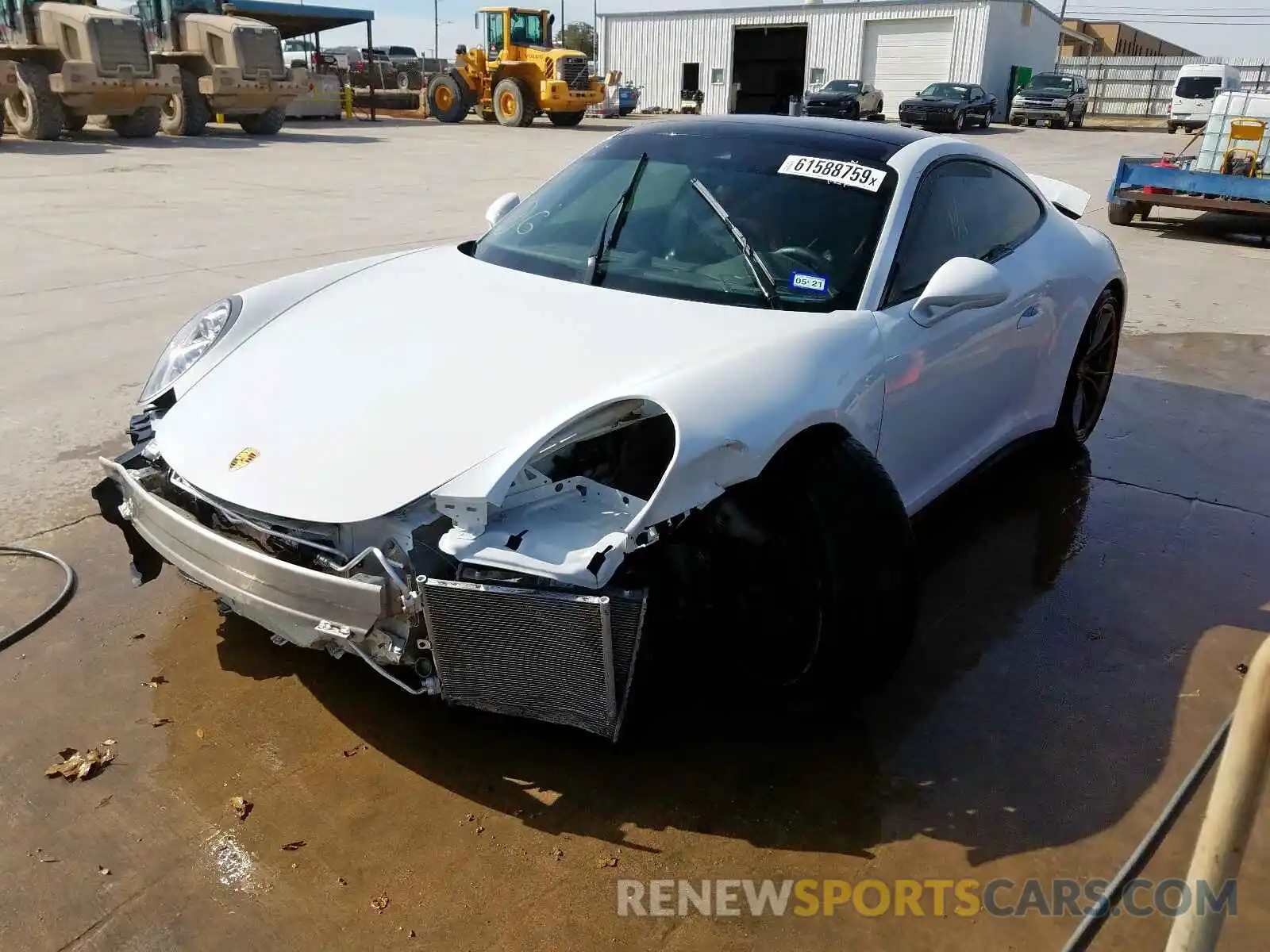 2 Photograph of a damaged car WP0AB2A93KS115187 PORSCHE 911 2019