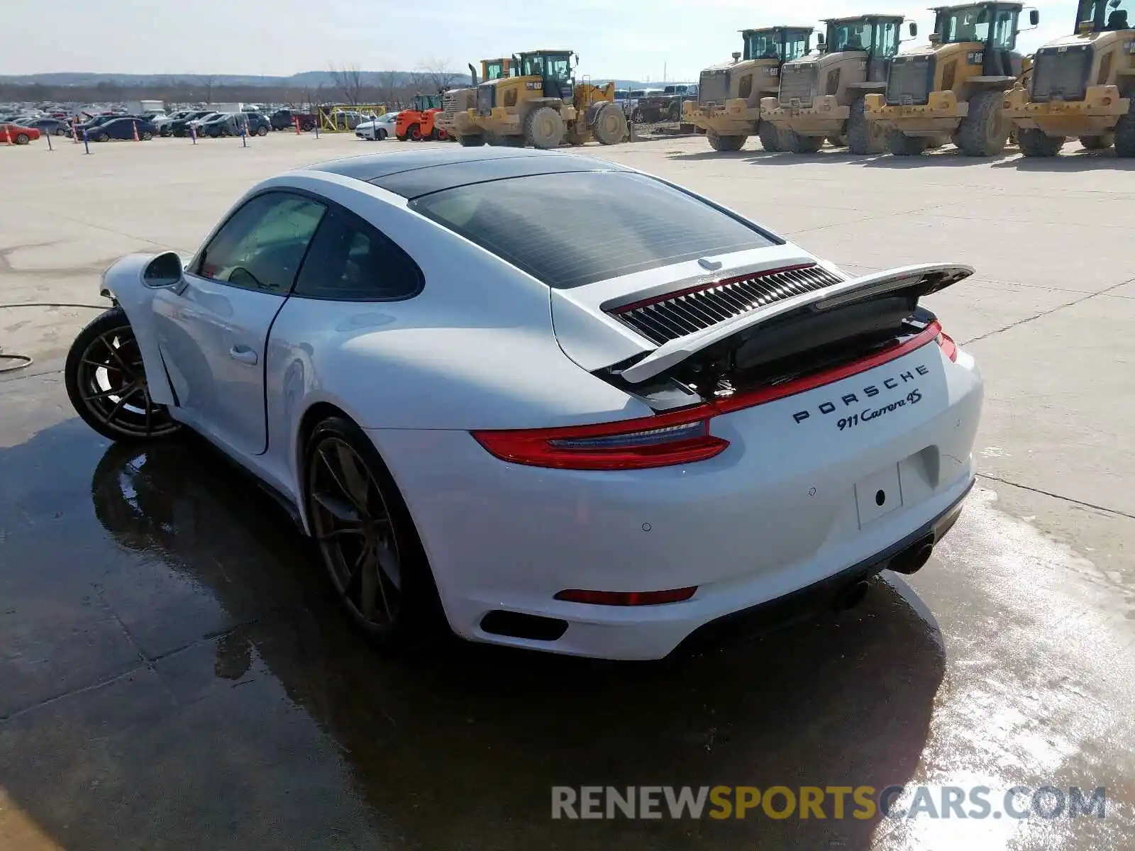 3 Photograph of a damaged car WP0AB2A93KS115187 PORSCHE 911 2019