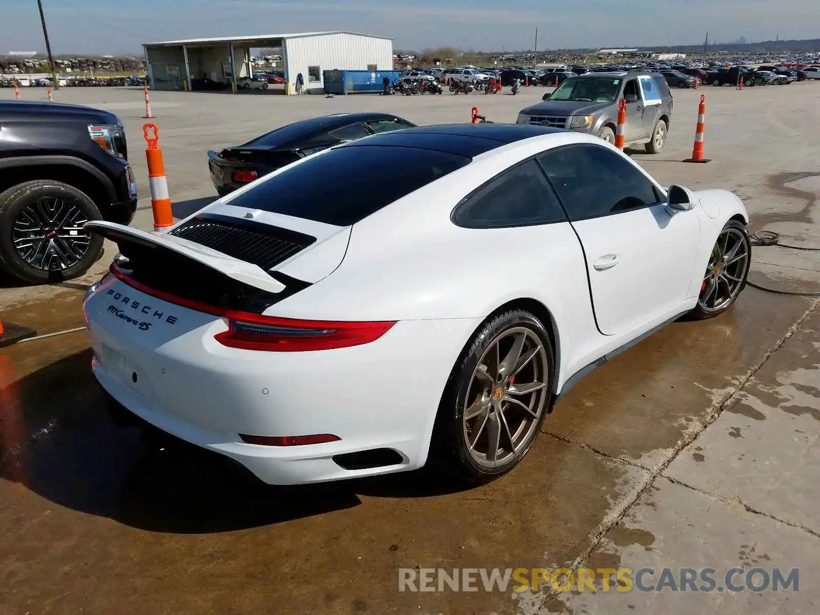 4 Photograph of a damaged car WP0AB2A93KS115187 PORSCHE 911 2019