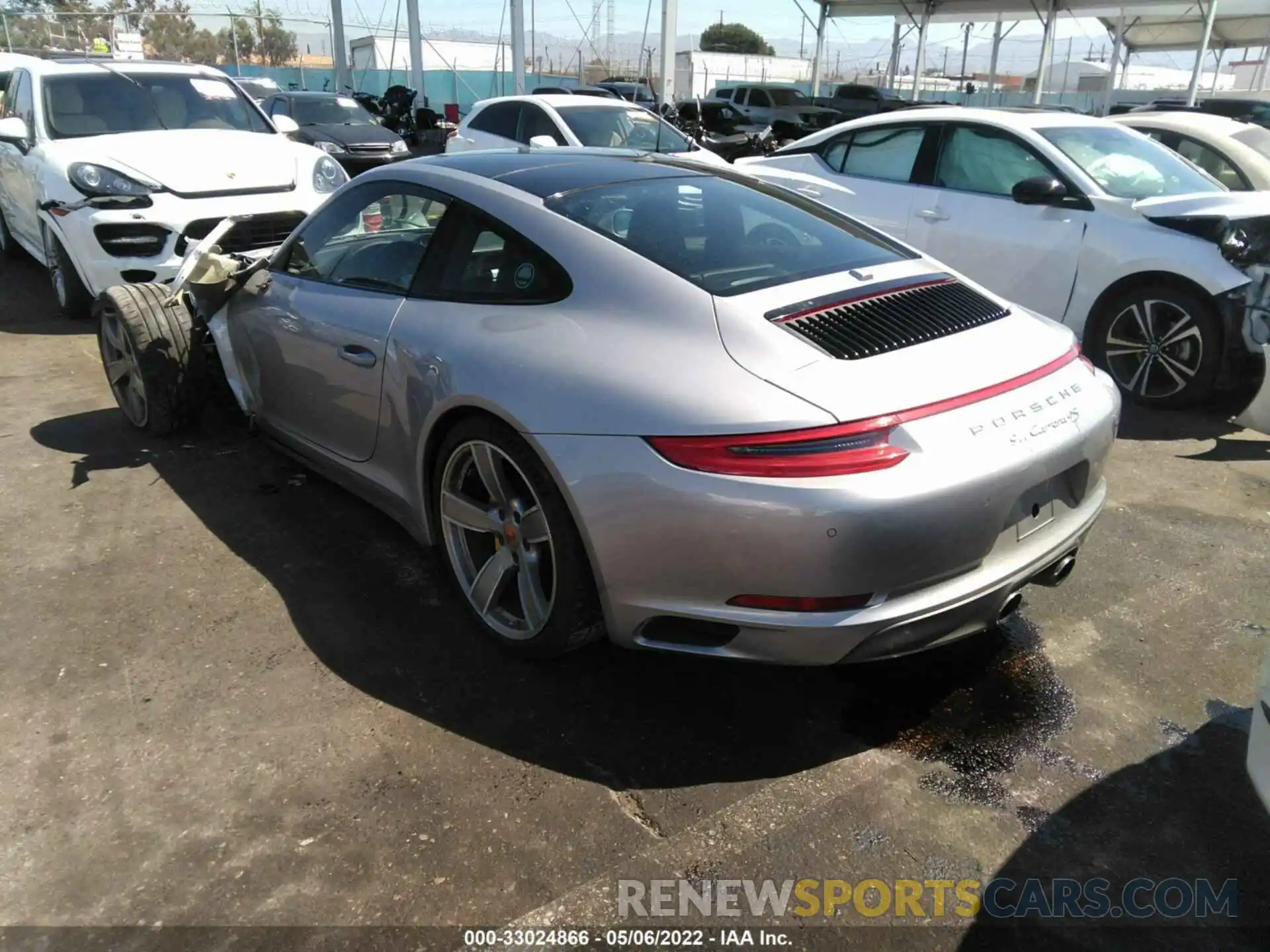 3 Photograph of a damaged car WP0AB2A93KS115271 PORSCHE 911 2019