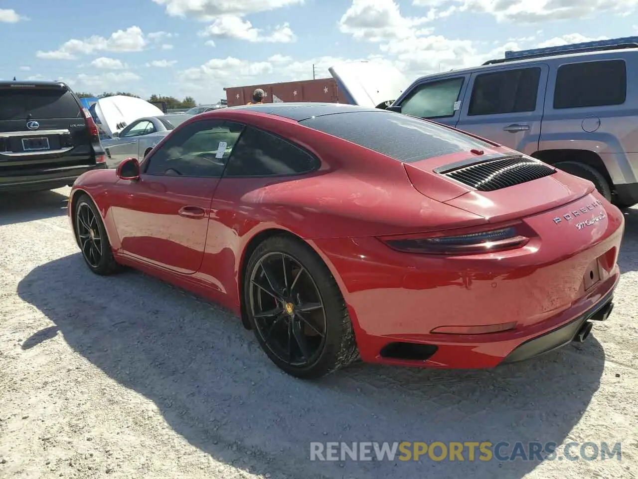 2 Photograph of a damaged car WP0AB2A94KS114811 PORSCHE 911 2019