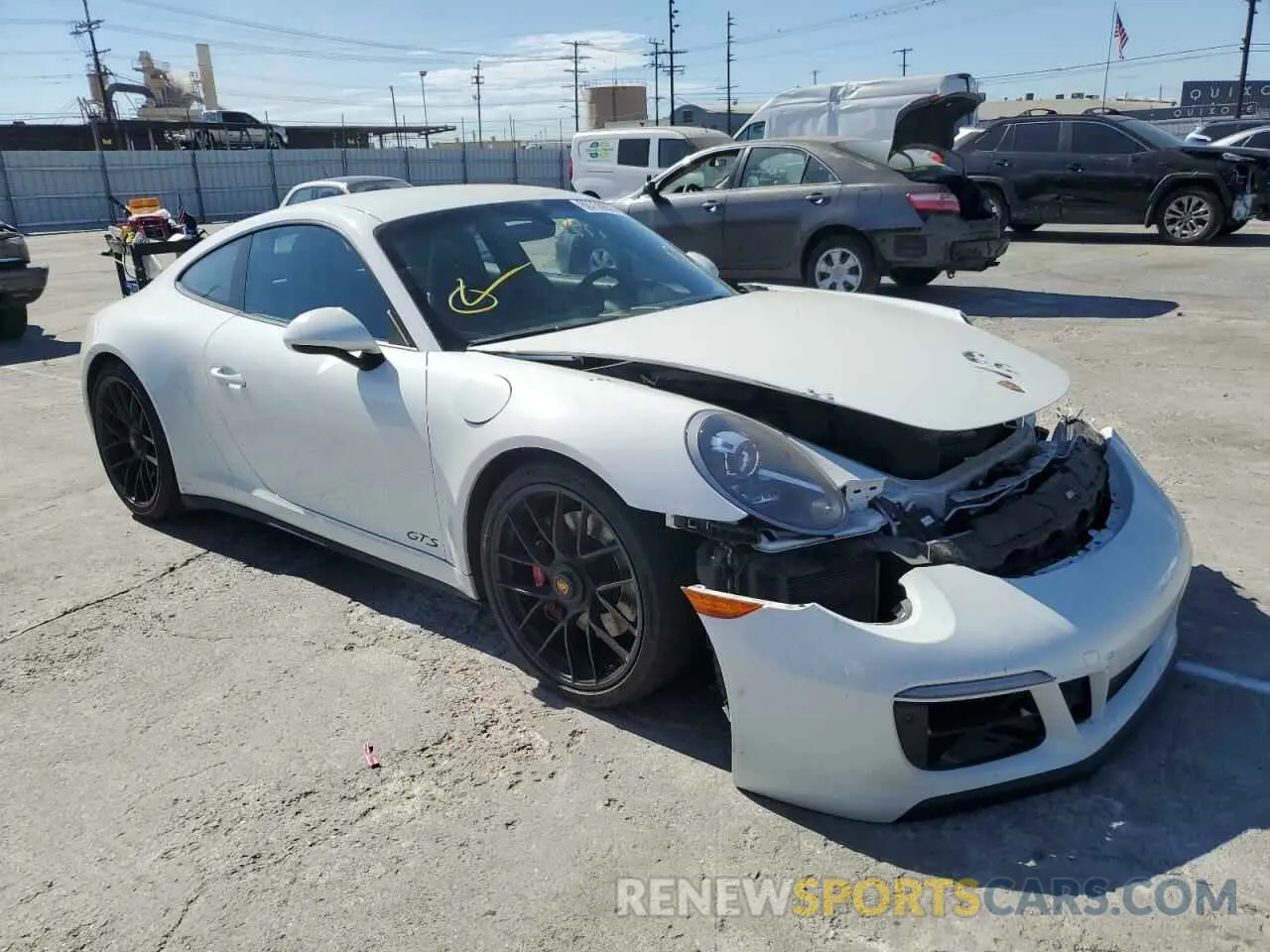 1 Photograph of a damaged car WP0AB2A96KS115300 PORSCHE 911 2019