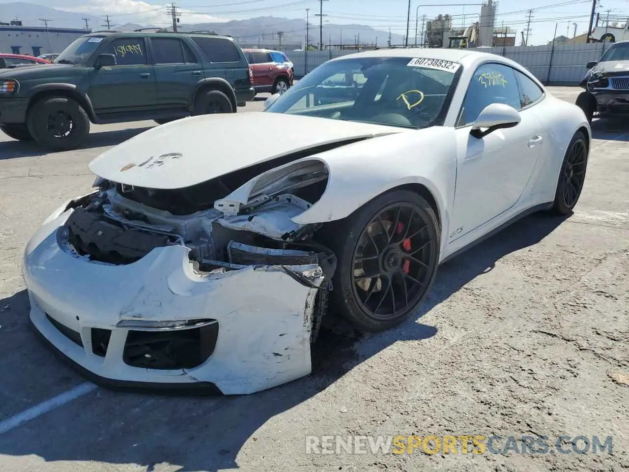 2 Photograph of a damaged car WP0AB2A96KS115300 PORSCHE 911 2019