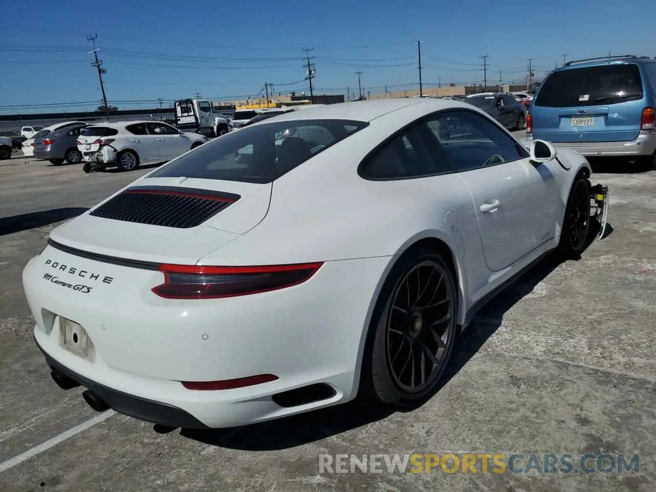 4 Photograph of a damaged car WP0AB2A96KS115300 PORSCHE 911 2019