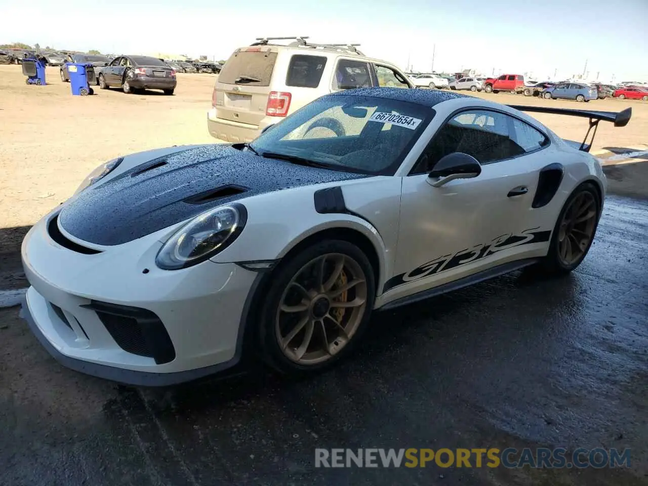 1 Photograph of a damaged car WP0AF2A92KS164501 PORSCHE 911 2019