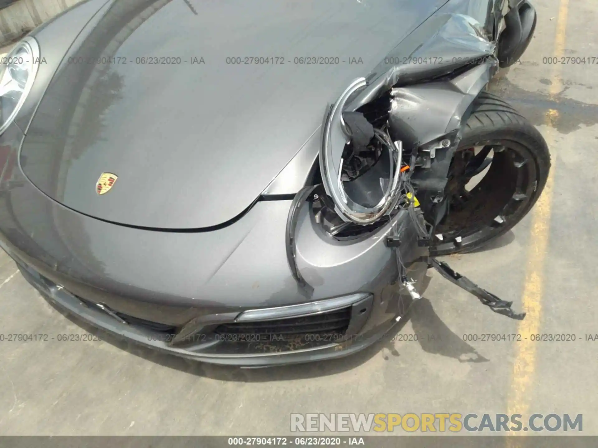 10 Photograph of a damaged car WP0BB2A96KS125250 PORSCHE 911 2019