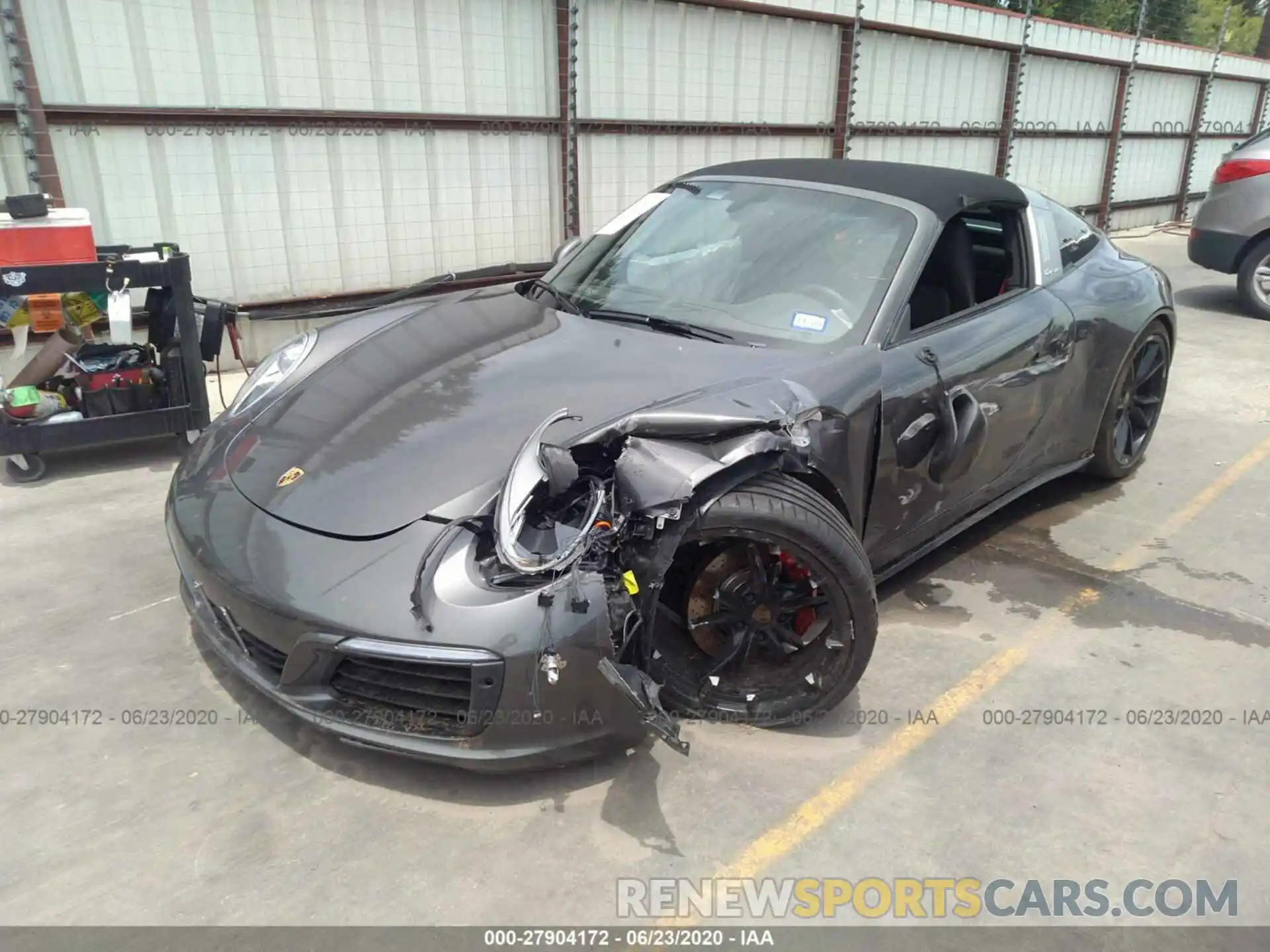 2 Photograph of a damaged car WP0BB2A96KS125250 PORSCHE 911 2019