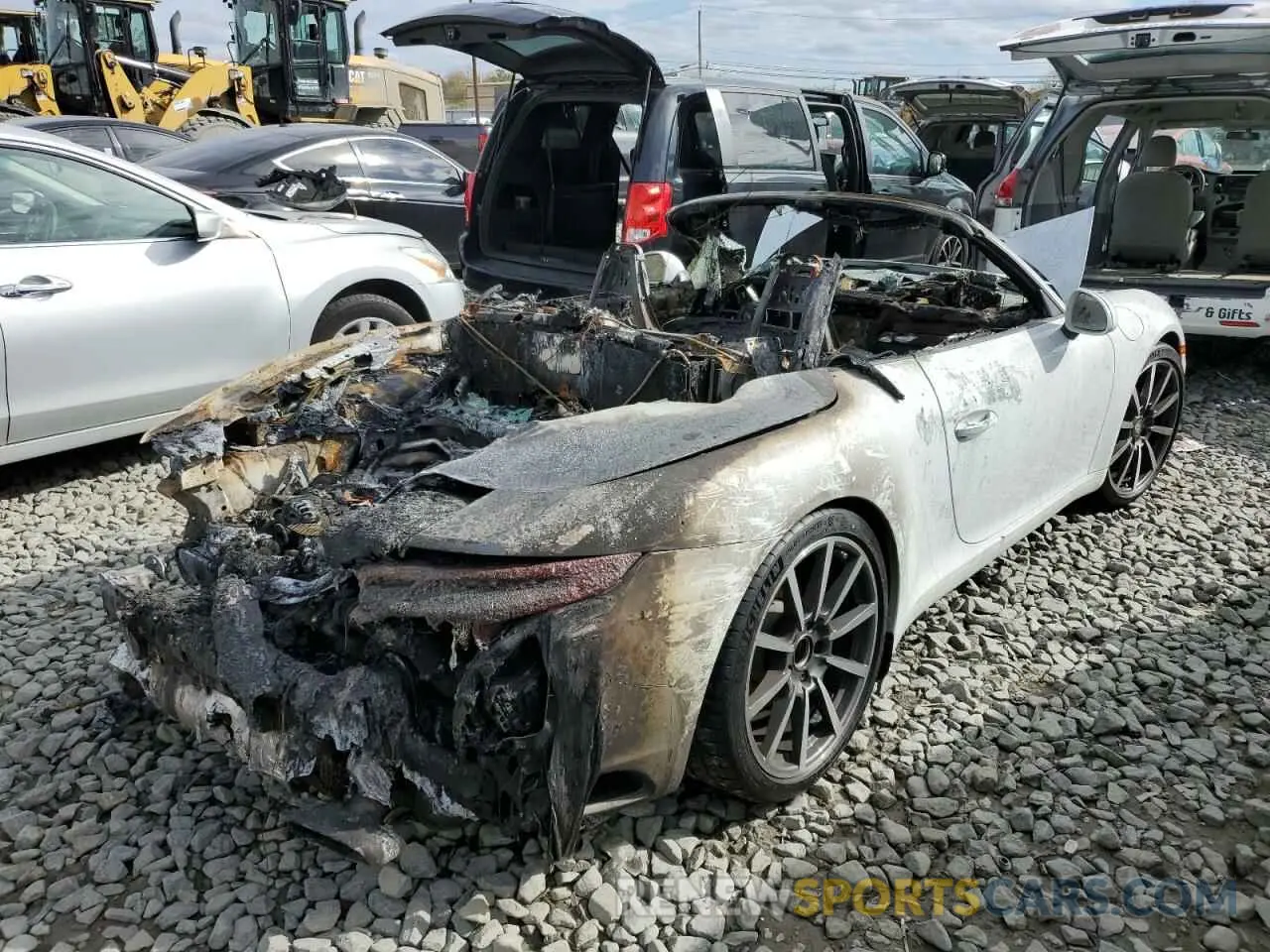 4 Photograph of a damaged car WP0CA2A96KS129273 PORSCHE 911 2019