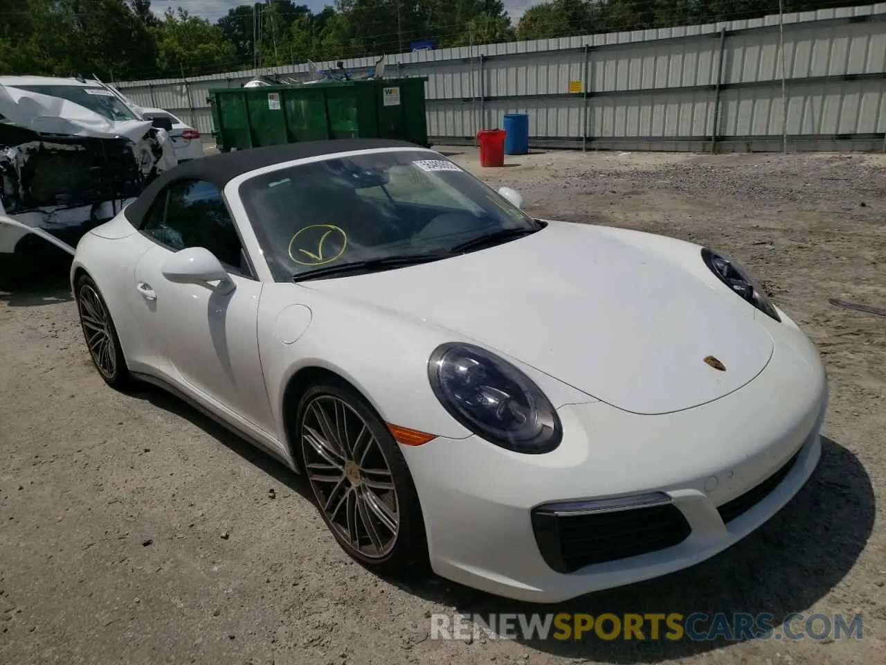 1 Photograph of a damaged car WP0CA2A96KS129404 PORSCHE 911 2019