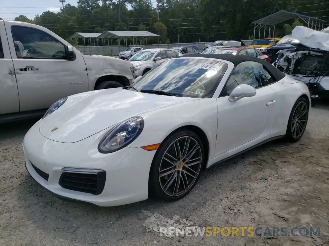 2 Photograph of a damaged car WP0CA2A96KS129404 PORSCHE 911 2019