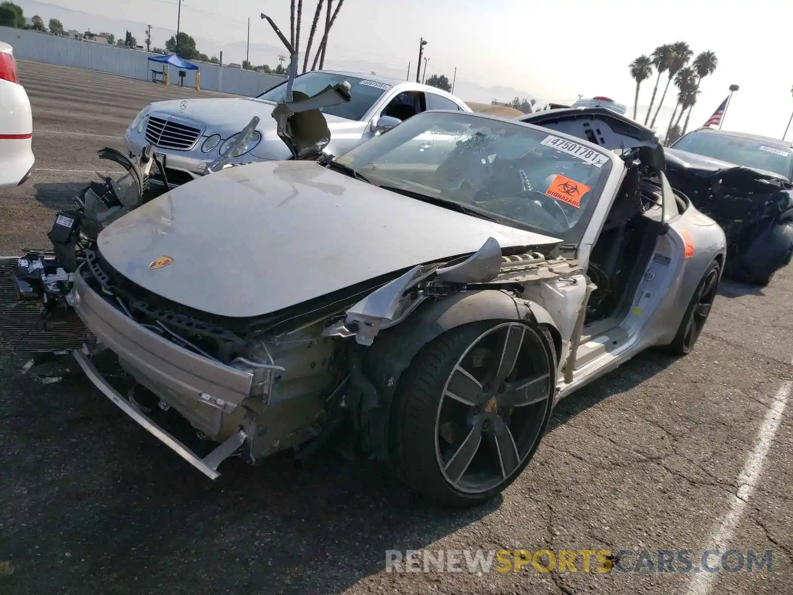 2 Photograph of a damaged car WP0CA2A98KS129257 PORSCHE 911 2019