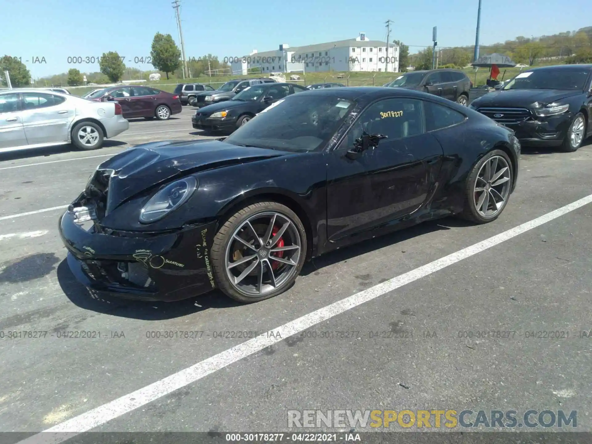 2 Photograph of a damaged car WP0AB2A90LS227480 PORSCHE 911 2020