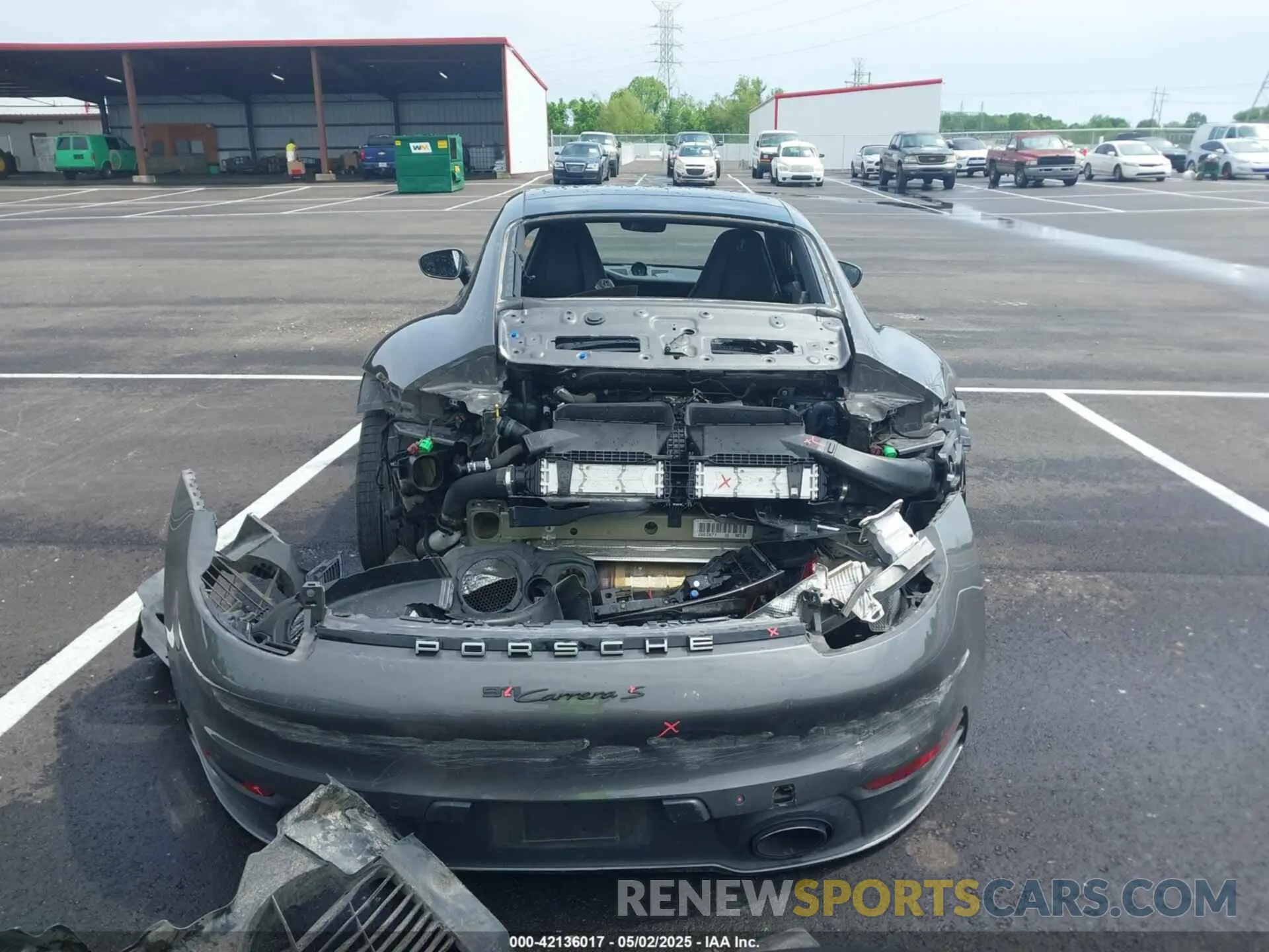 17 Photograph of a damaged car WP0AB2A92LS229313 PORSCHE 911 2020