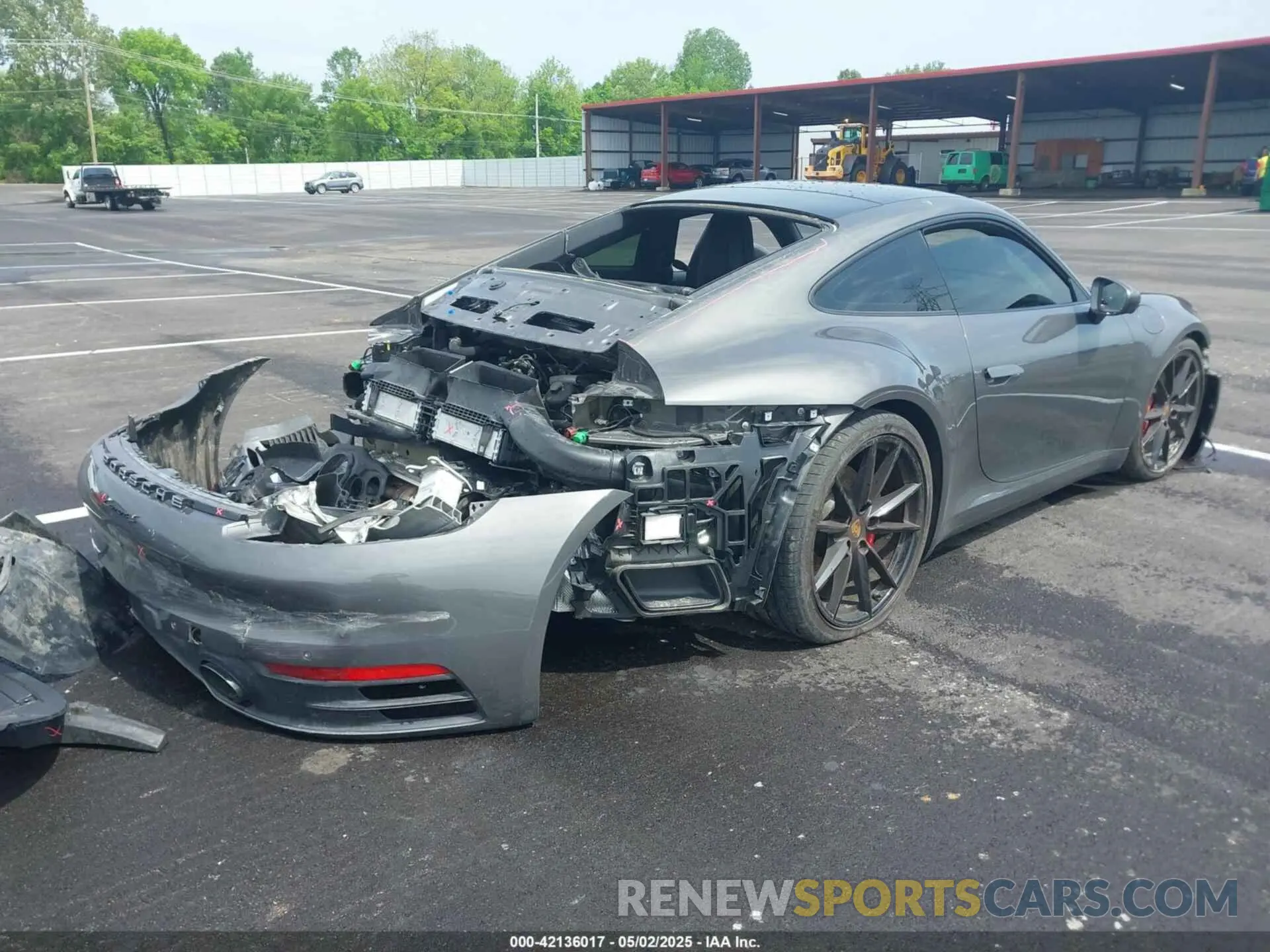 4 Photograph of a damaged car WP0AB2A92LS229313 PORSCHE 911 2020