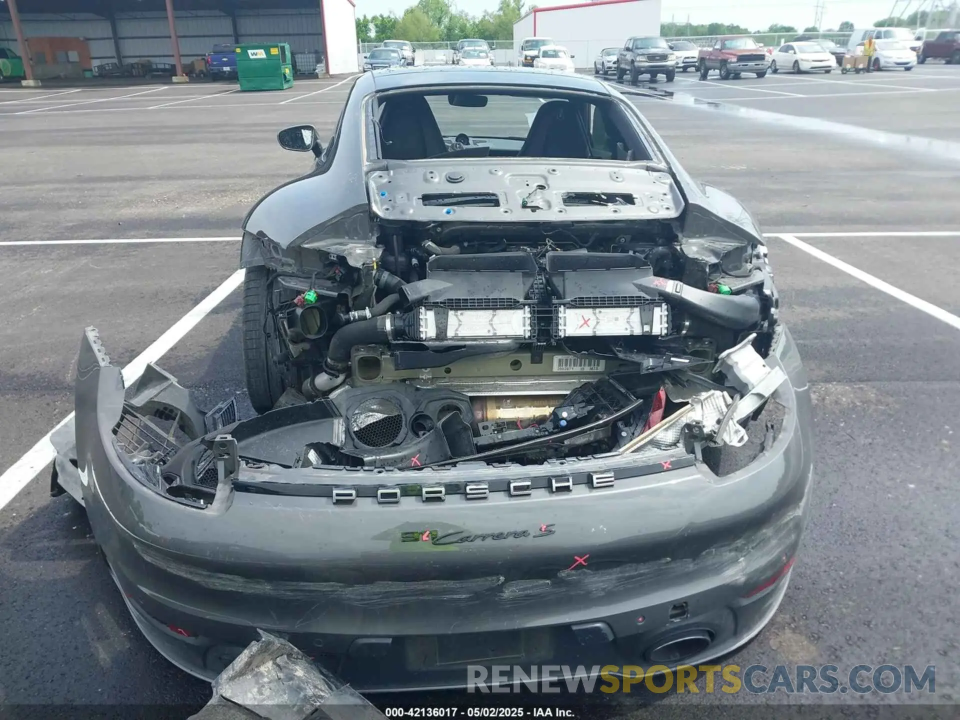 6 Photograph of a damaged car WP0AB2A92LS229313 PORSCHE 911 2020