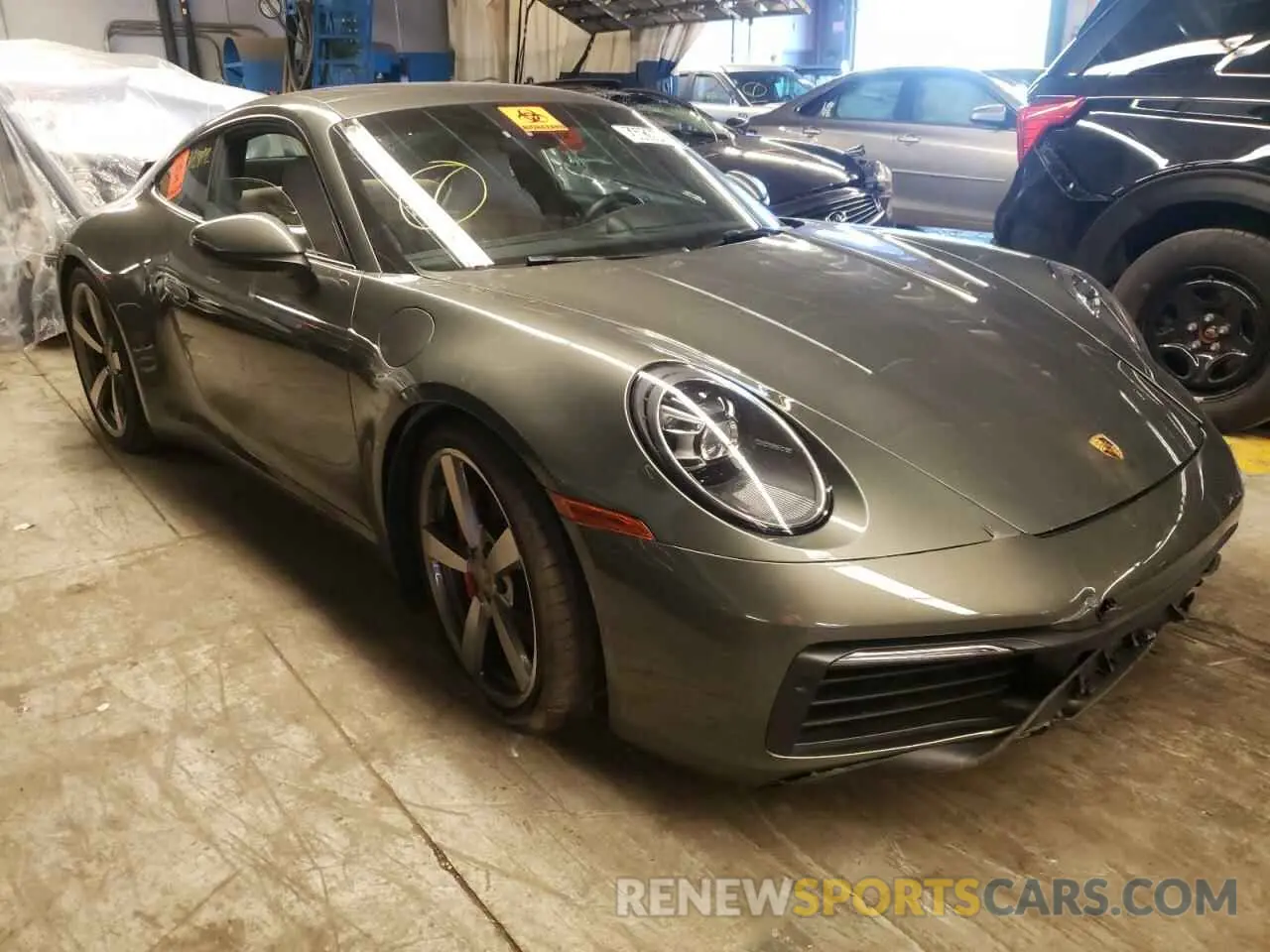 1 Photograph of a damaged car WP0AB2A94LS225263 PORSCHE 911 2020