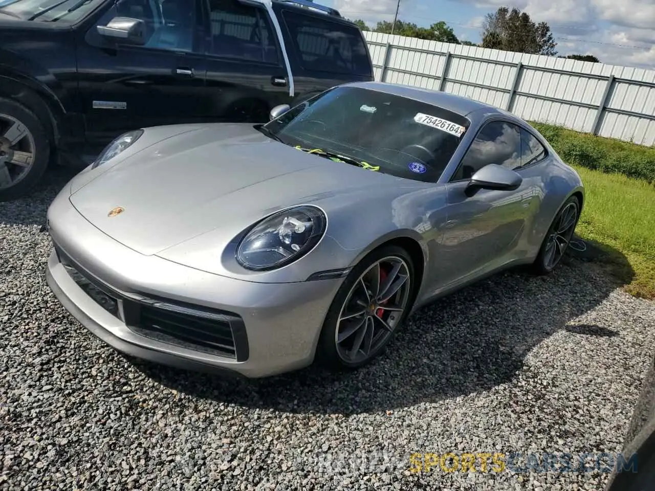 1 Photograph of a damaged car WP0AB2A95LS226762 PORSCHE 911 2020