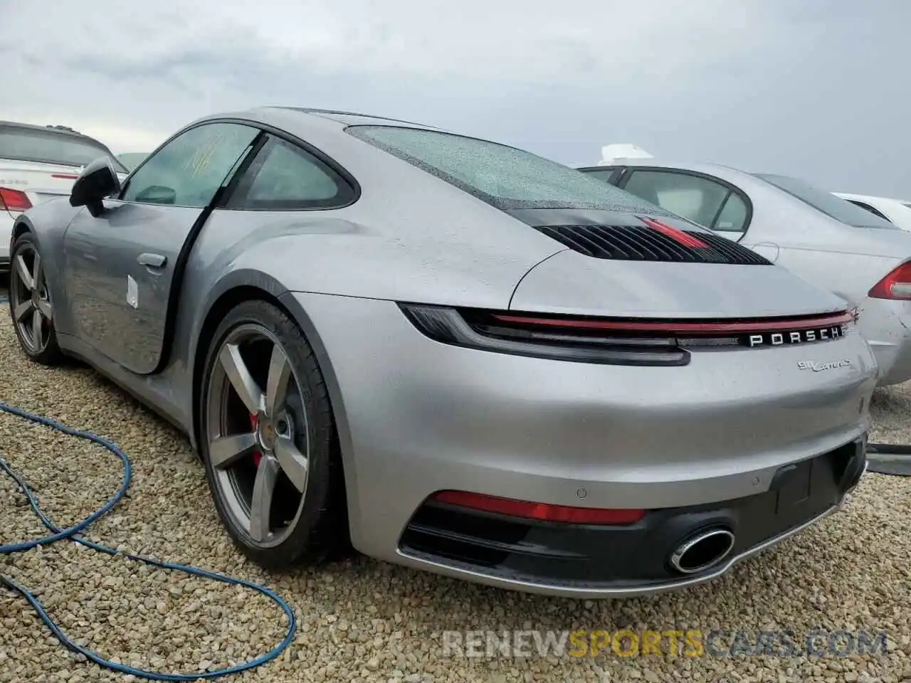 3 Photograph of a damaged car WP0AB2A97LS225497 PORSCHE 911 2020