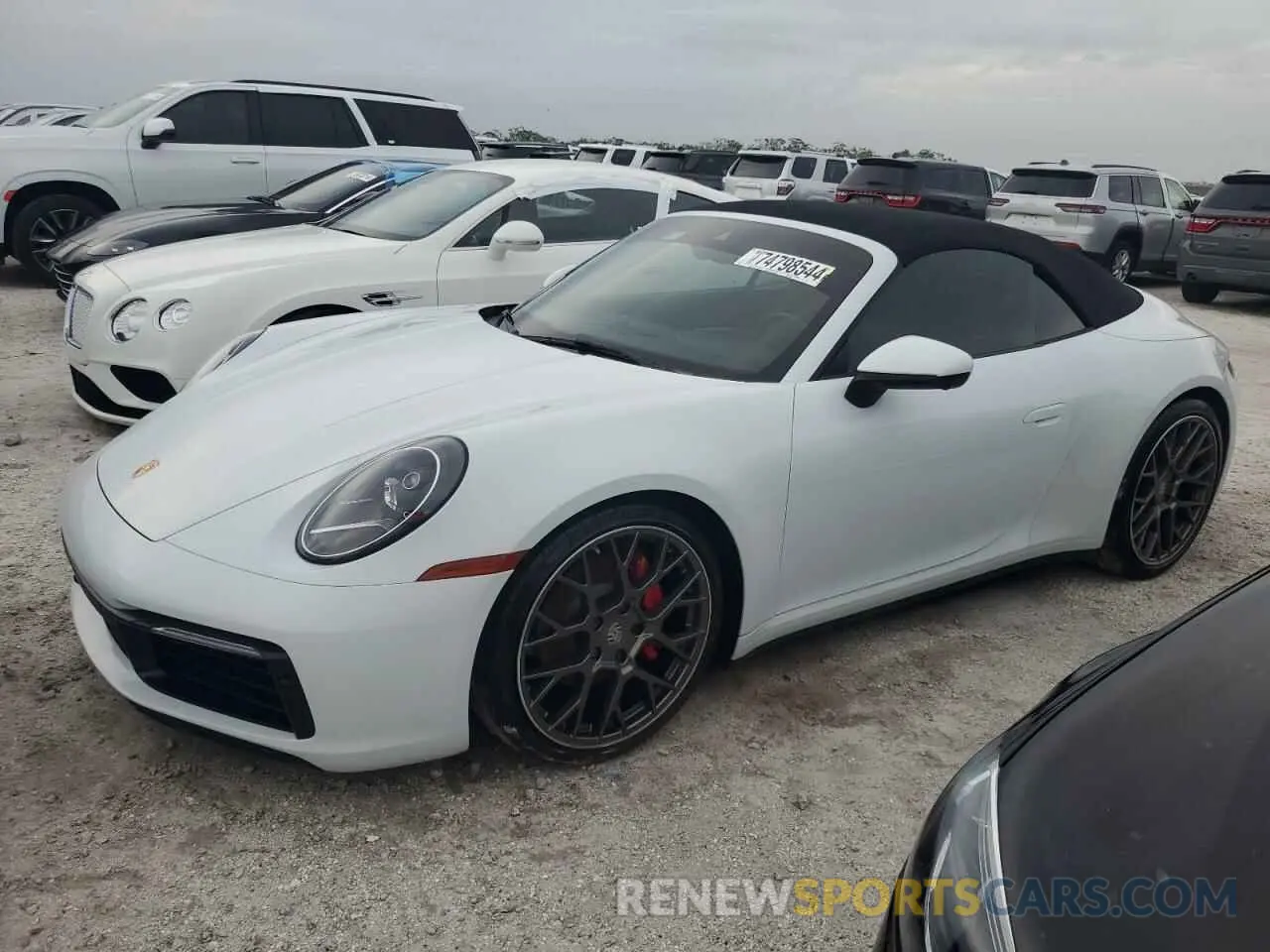 1 Photograph of a damaged car WP0CA2A90LS251516 PORSCHE 911 2020