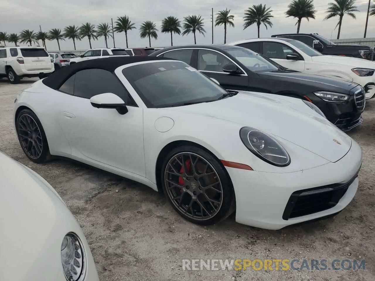 4 Photograph of a damaged car WP0CA2A90LS251516 PORSCHE 911 2020