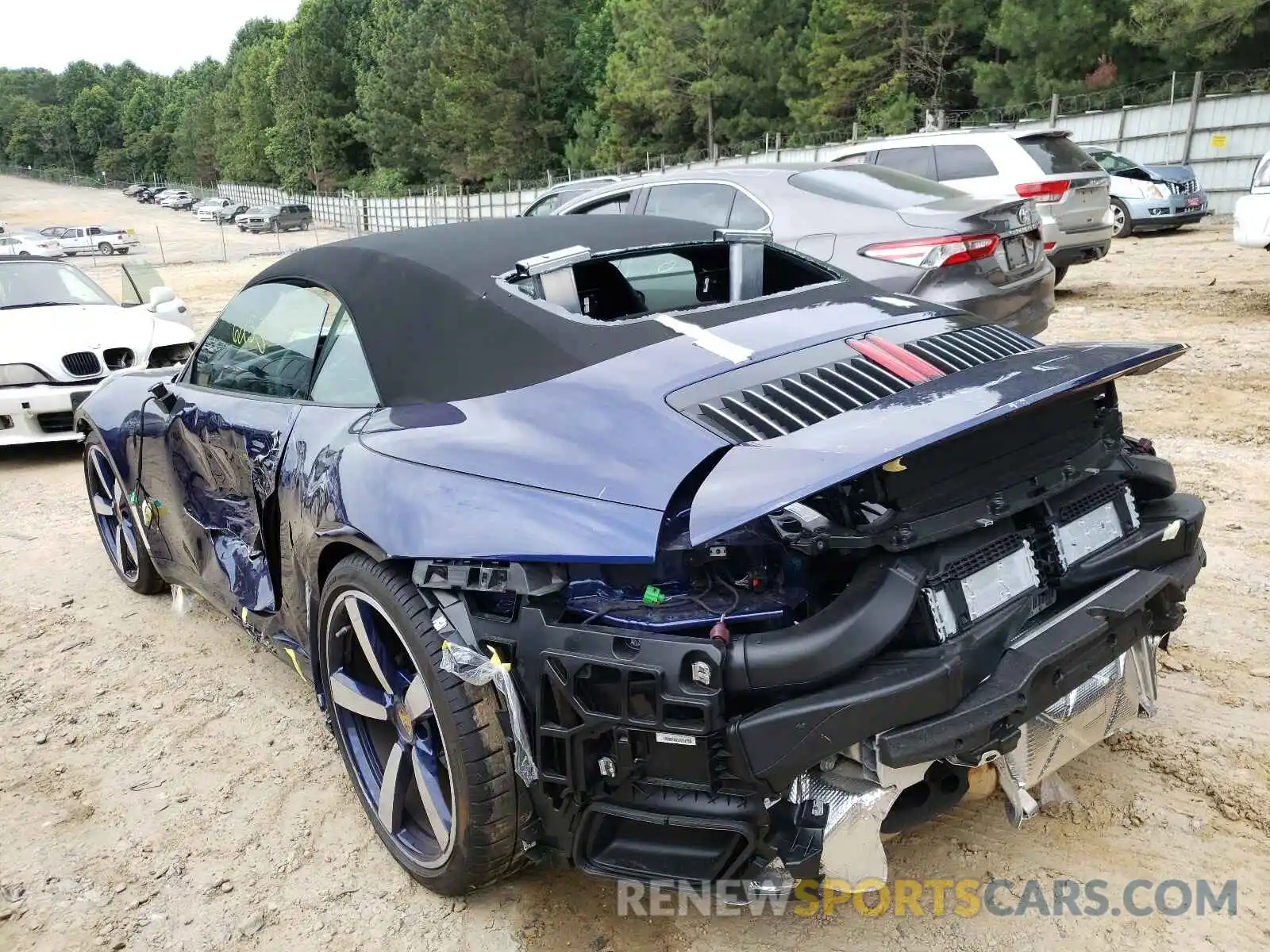 3 Photograph of a damaged car WP0CA2A99LS251837 PORSCHE 911 2020