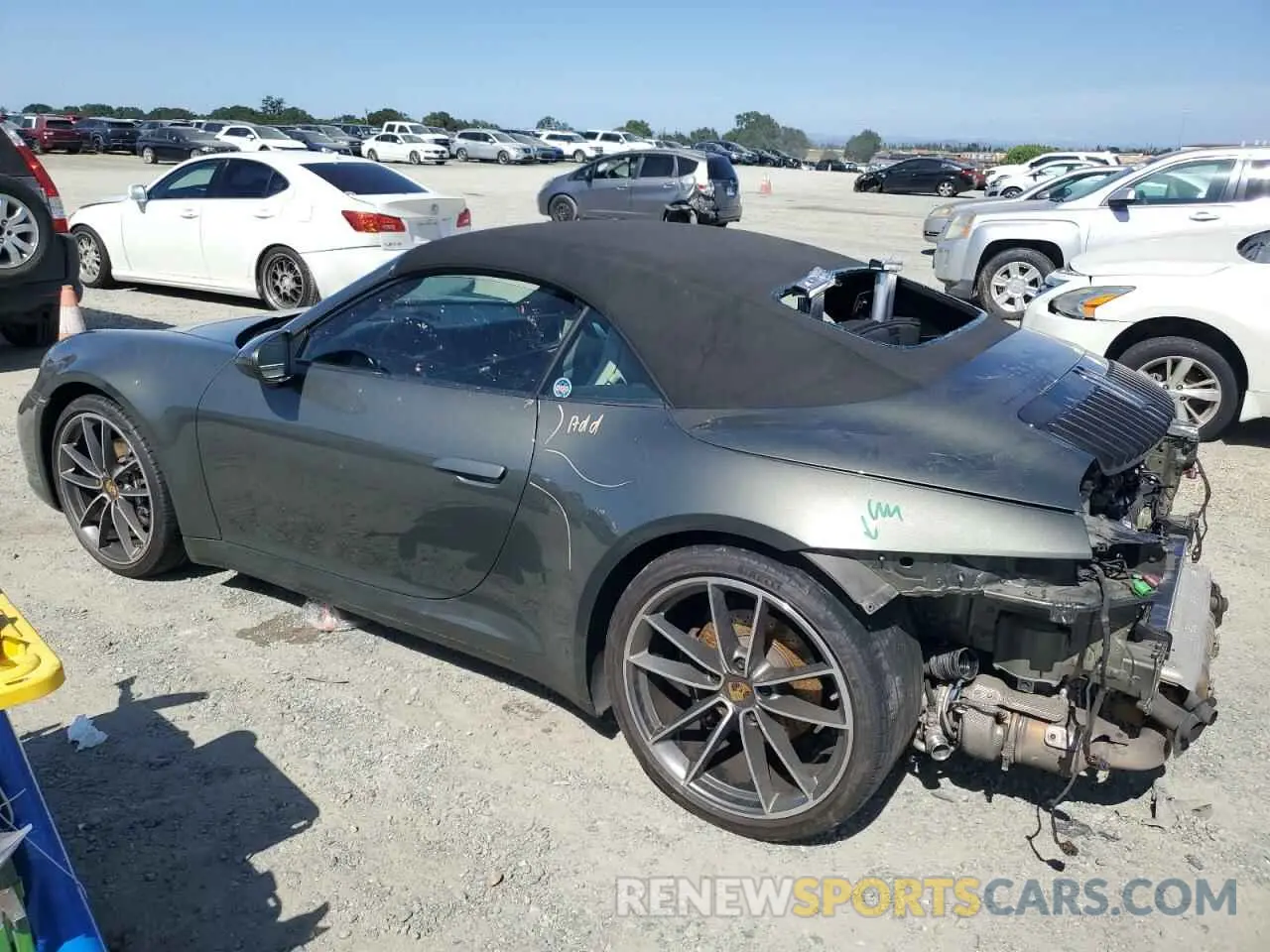 2 Photograph of a damaged car WP0CA2A9XLS251524 PORSCHE 911 2020