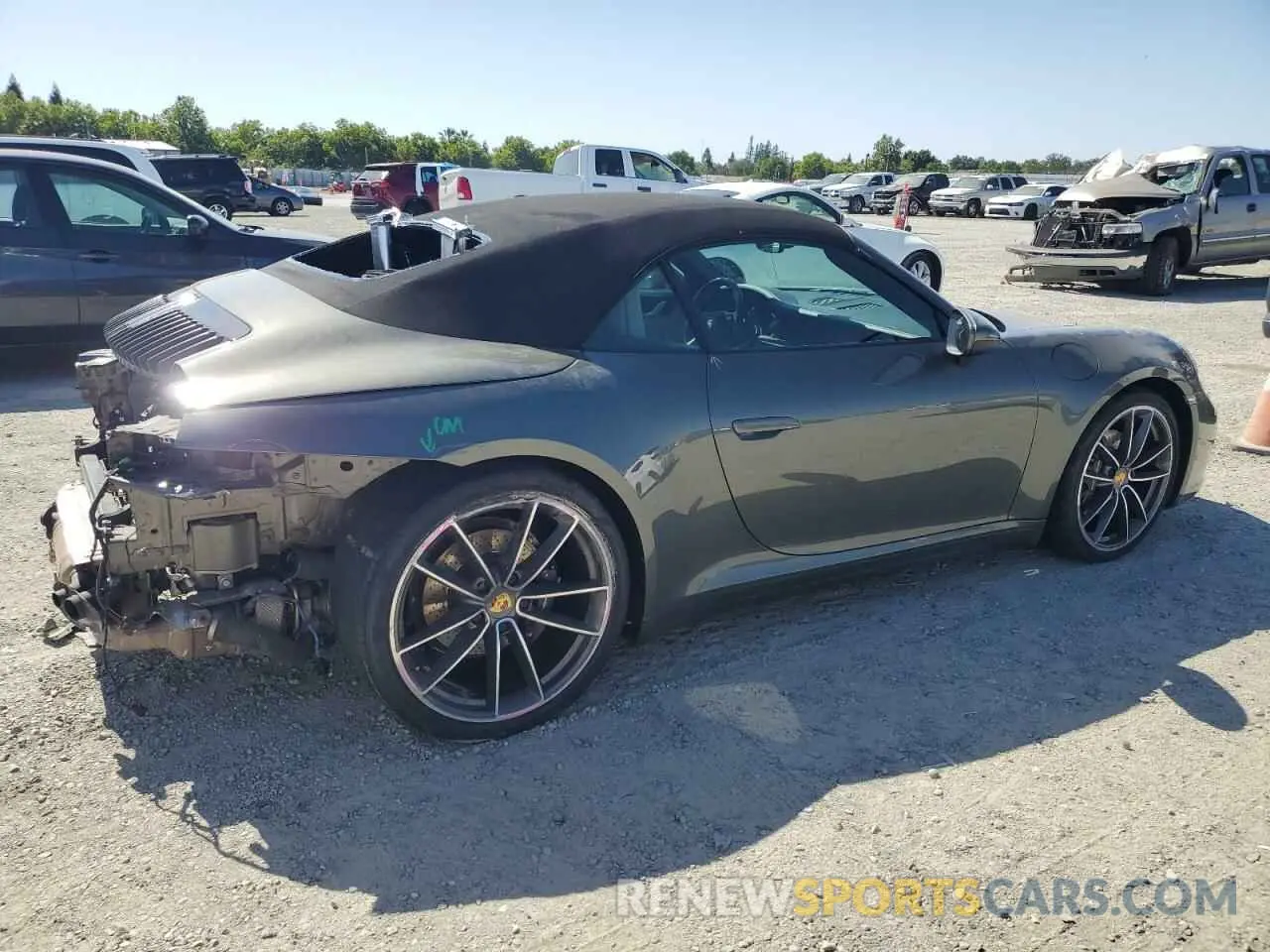 3 Photograph of a damaged car WP0CA2A9XLS251524 PORSCHE 911 2020