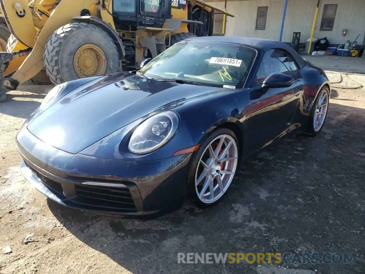 2 Photograph of a damaged car WP0CB2A96LS263151 PORSCHE 911 2020