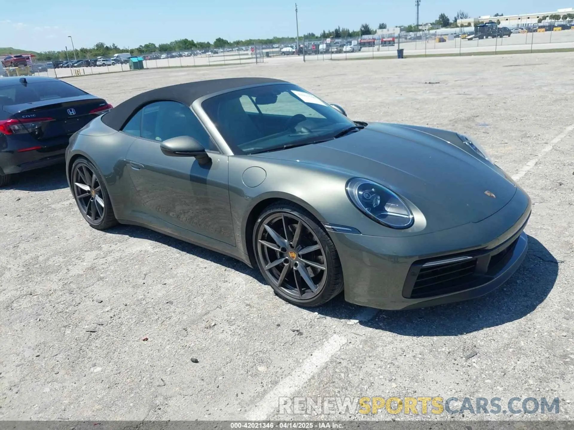 1 Photograph of a damaged car WP0CB2A97LS263238 PORSCHE 911 2020