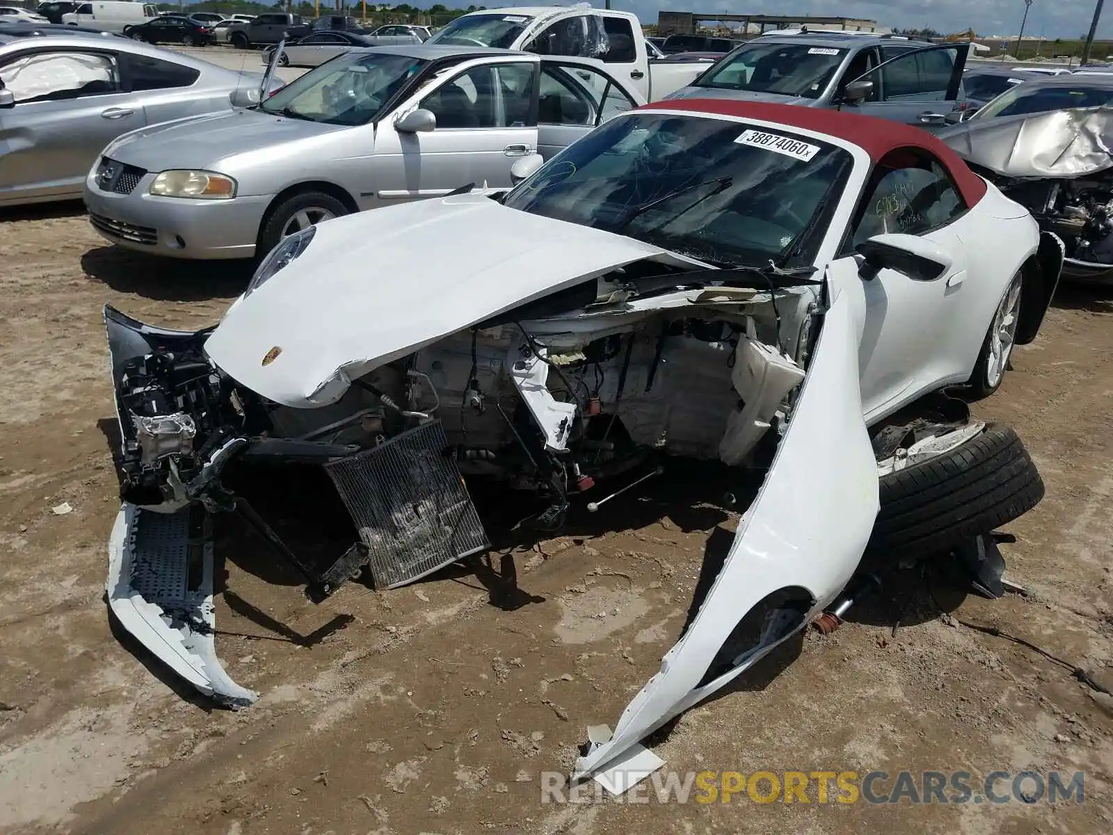 2 Photograph of a damaged car WP0CB2A9XLS262987 PORSCHE 911 2020