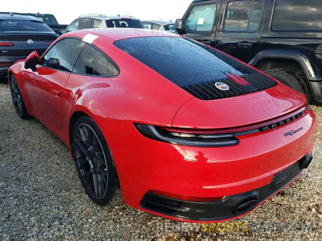 3 Photograph of a damaged car WP0AA2A95MS205253 PORSCHE 911 2021