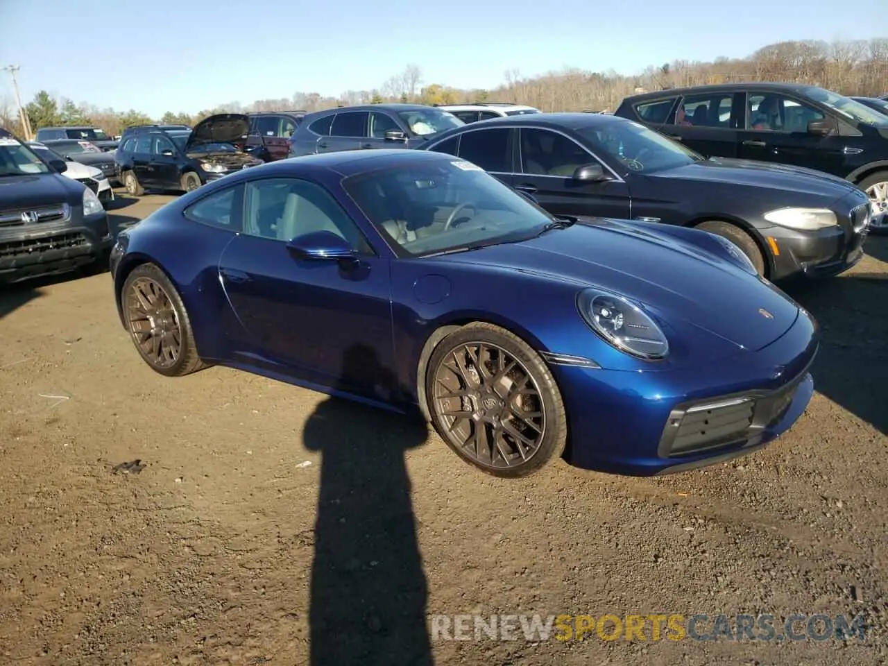4 Photograph of a damaged car WP0AA2A99MS205658 PORSCHE 911 2021