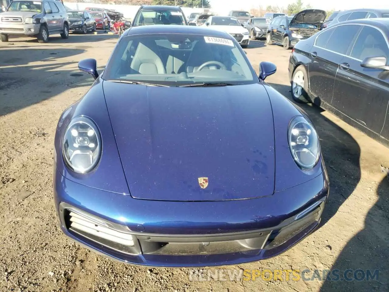 5 Photograph of a damaged car WP0AA2A99MS205658 PORSCHE 911 2021