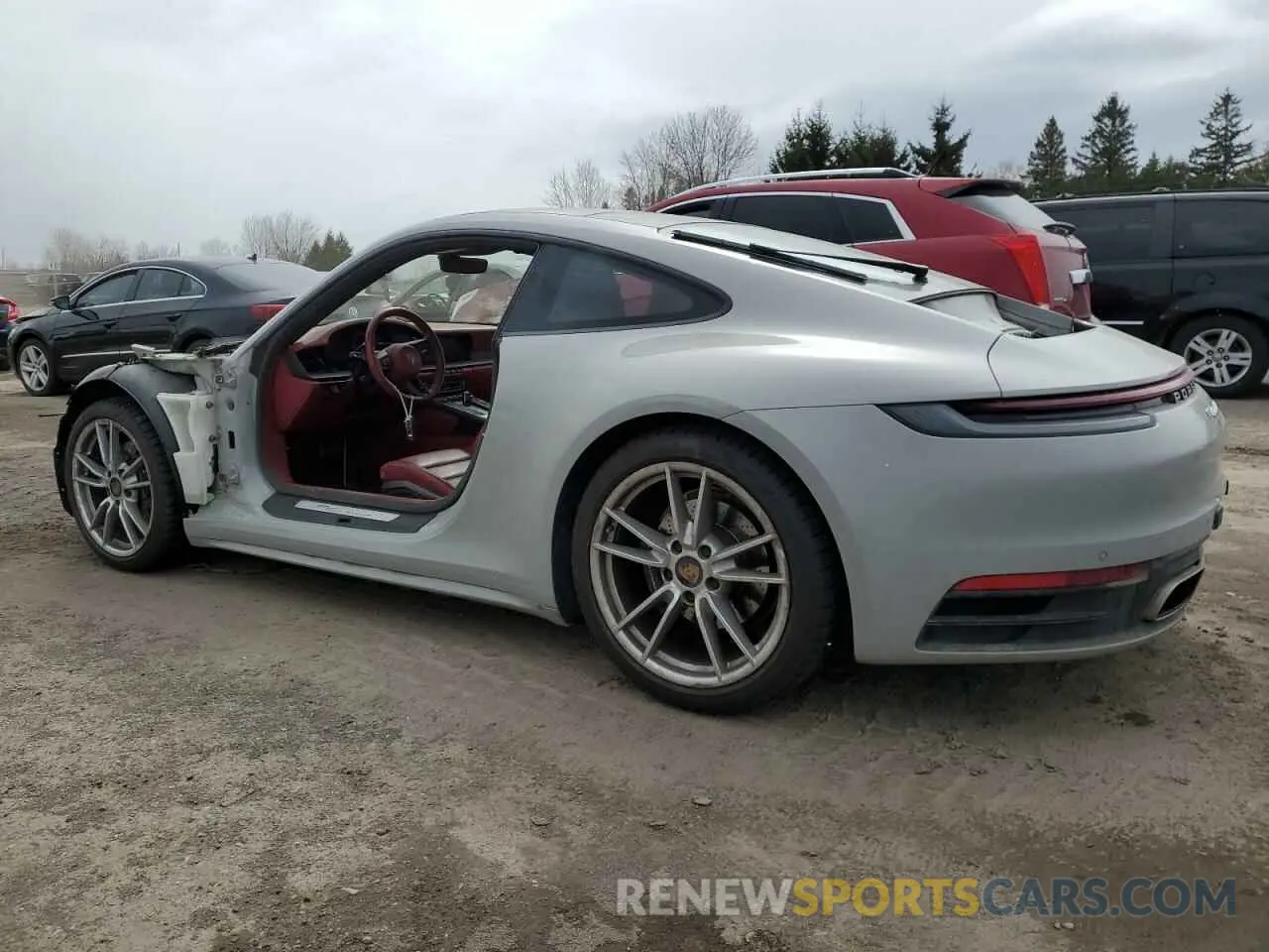 2 Photograph of a damaged car WP0AA2A9XMS205961 PORSCHE 911 2021