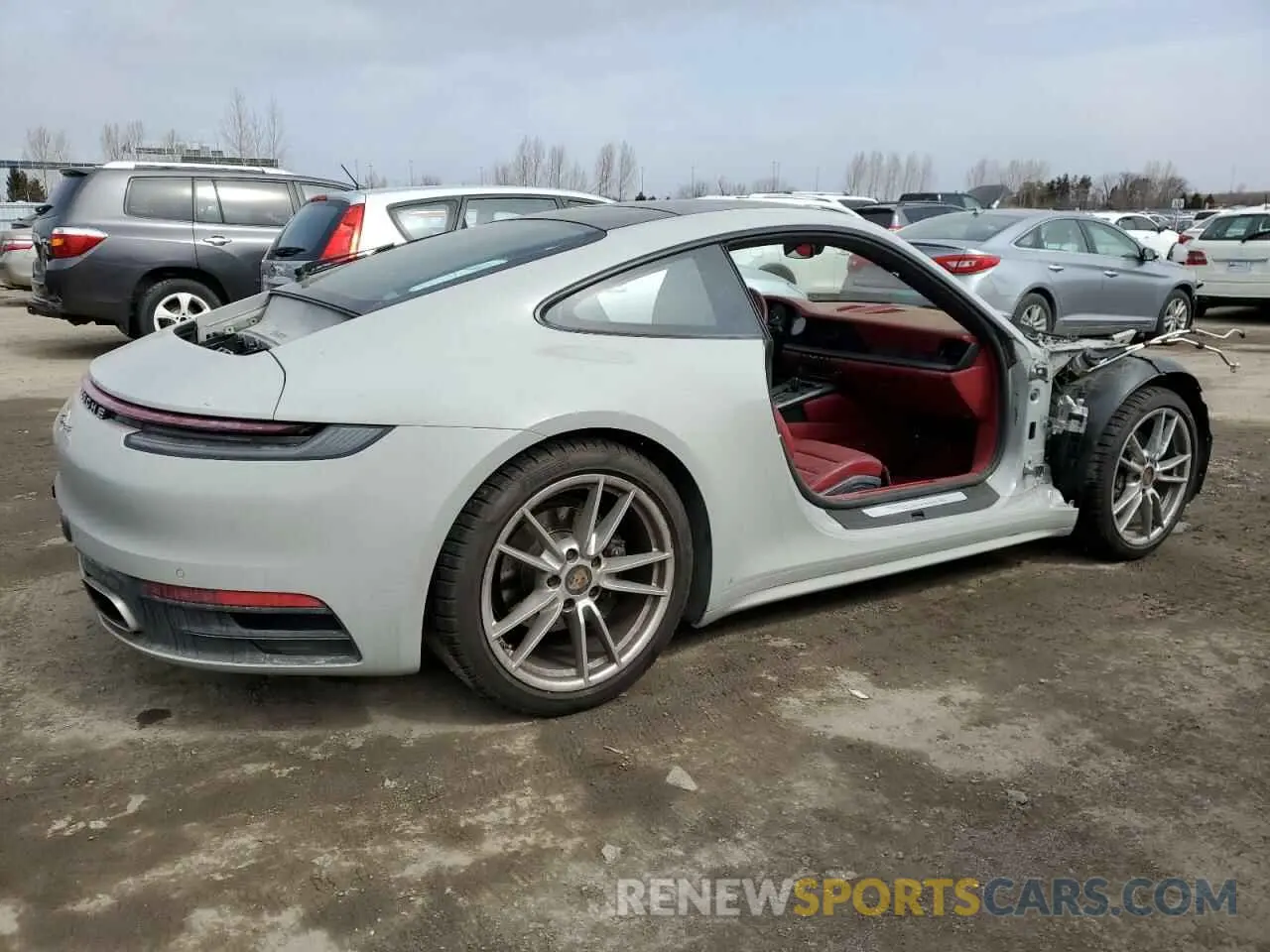 3 Photograph of a damaged car WP0AA2A9XMS205961 PORSCHE 911 2021