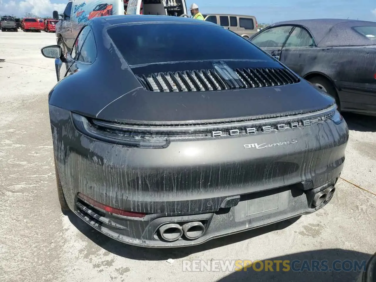 6 Photograph of a damaged car WP0AB2A95MS222552 PORSCHE 911 2021