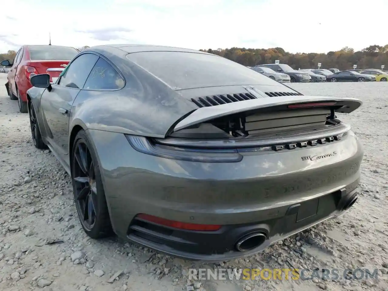 3 Photograph of a damaged car WP0AB2A95MS223250 PORSCHE 911 2021