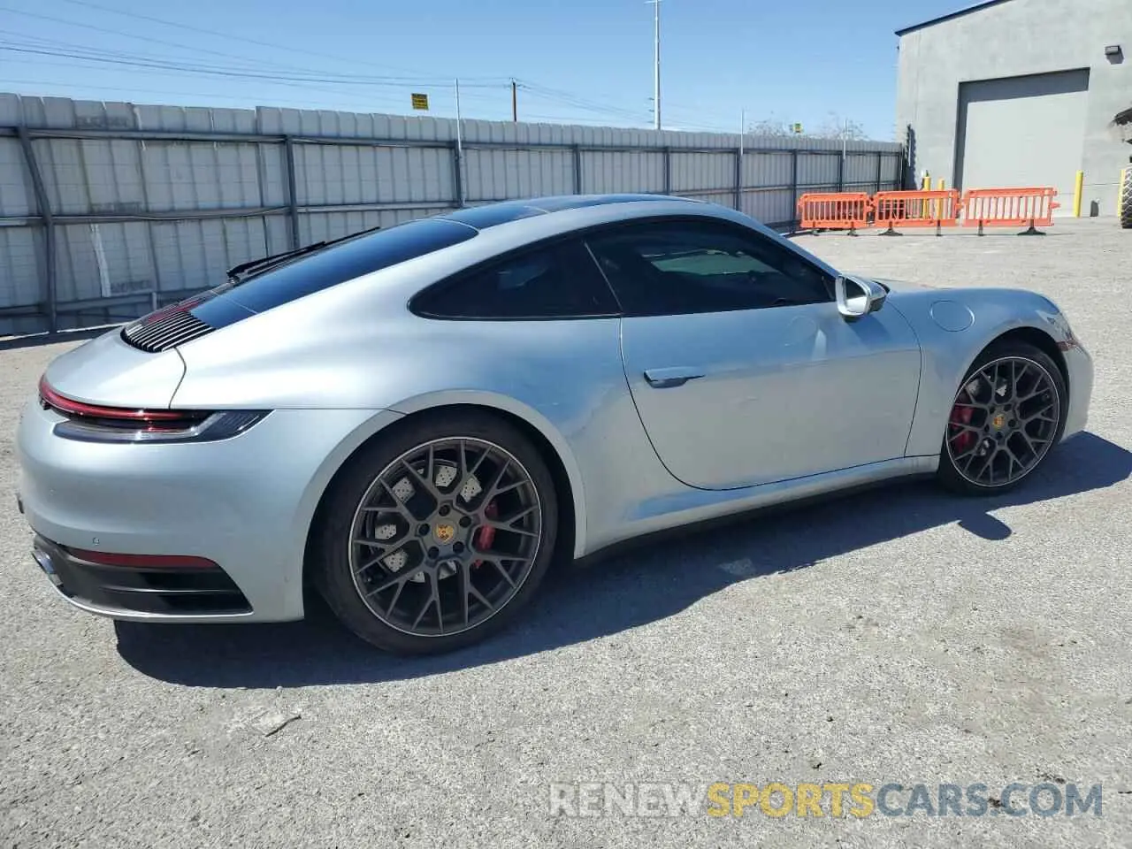 3 Photograph of a damaged car WP0AB2A96MS221121 PORSCHE 911 2021