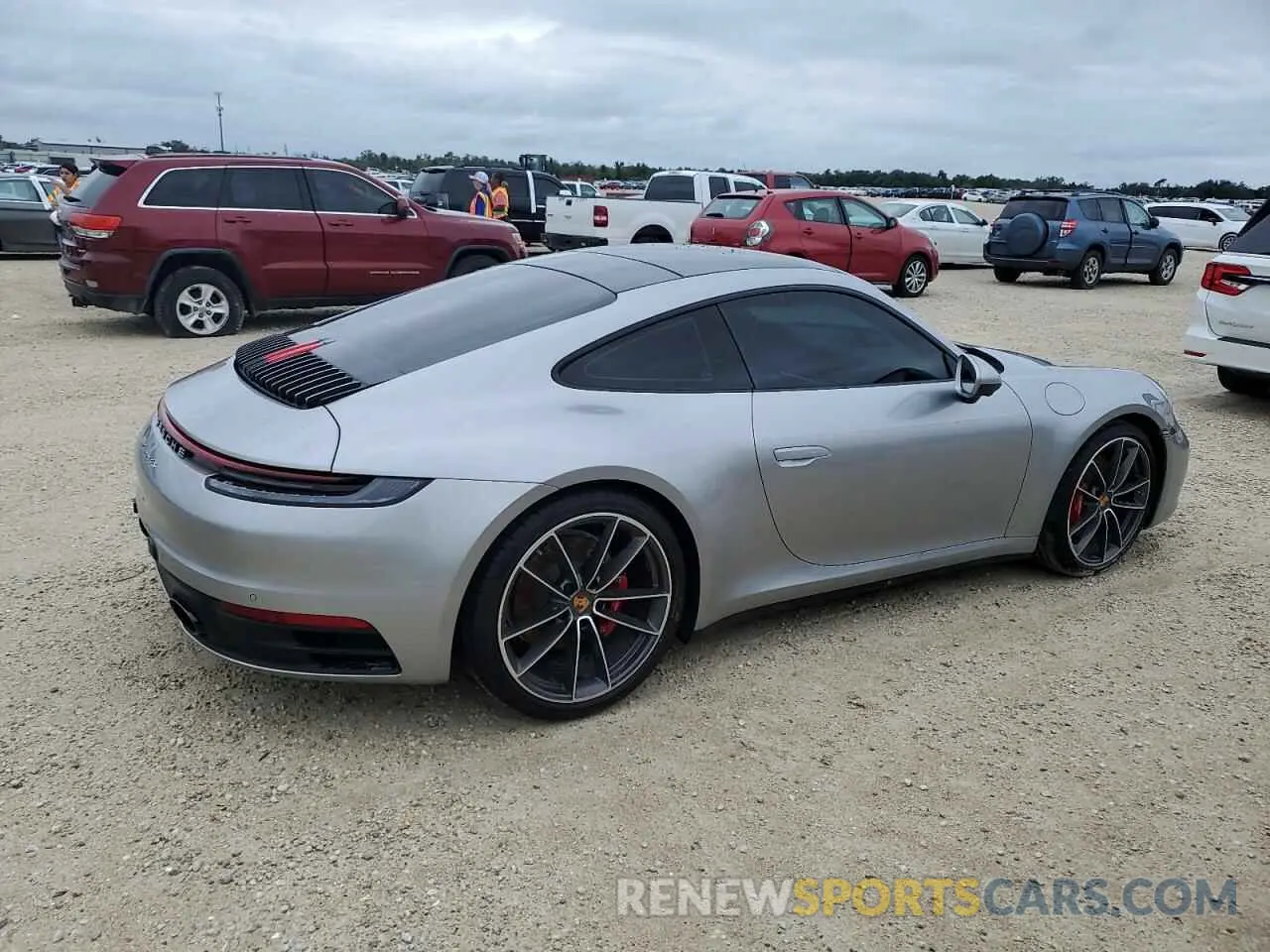 3 Photograph of a damaged car WP0AB2A9XMS221638 PORSCHE 911 2021