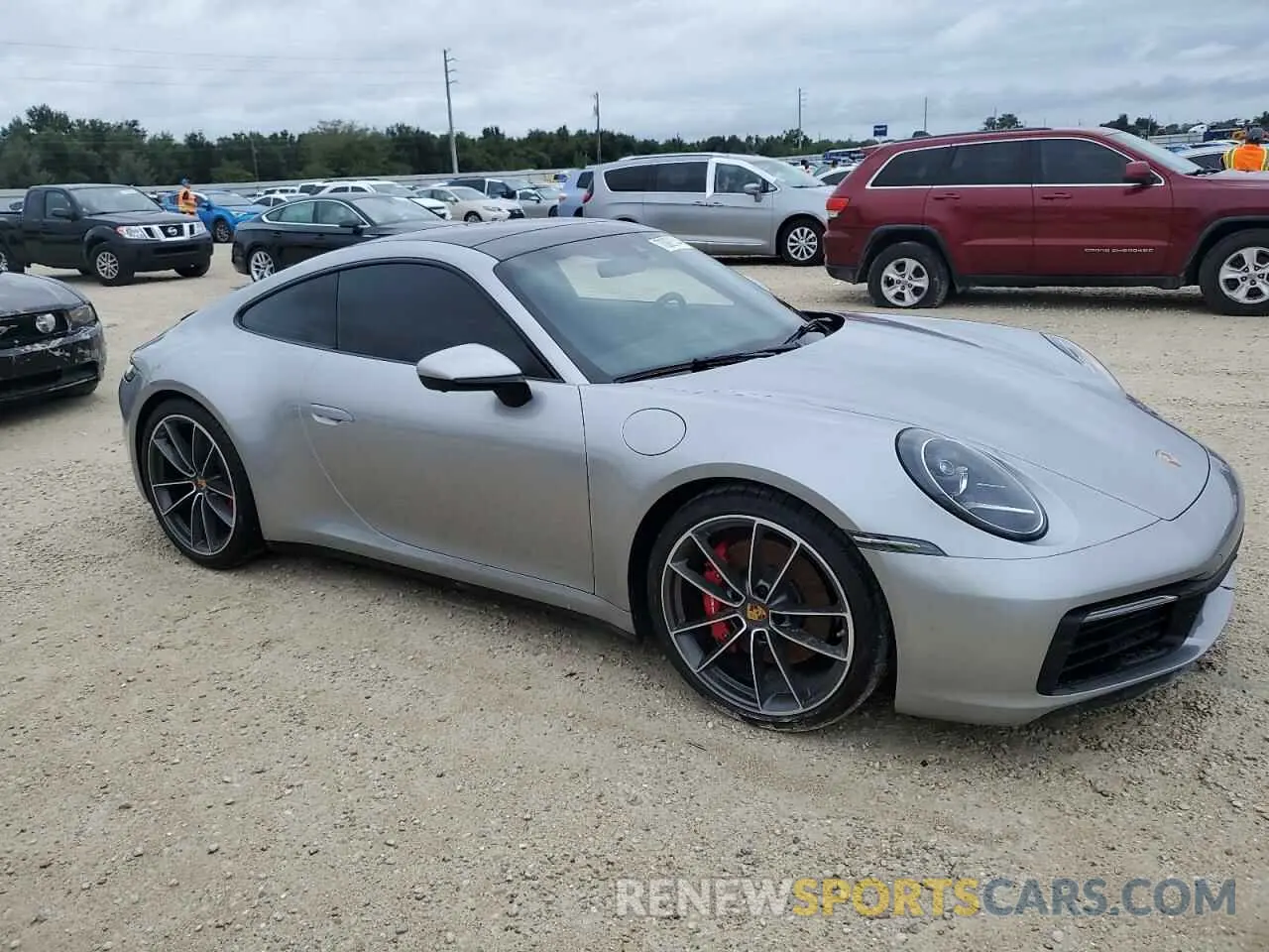 4 Photograph of a damaged car WP0AB2A9XMS221638 PORSCHE 911 2021
