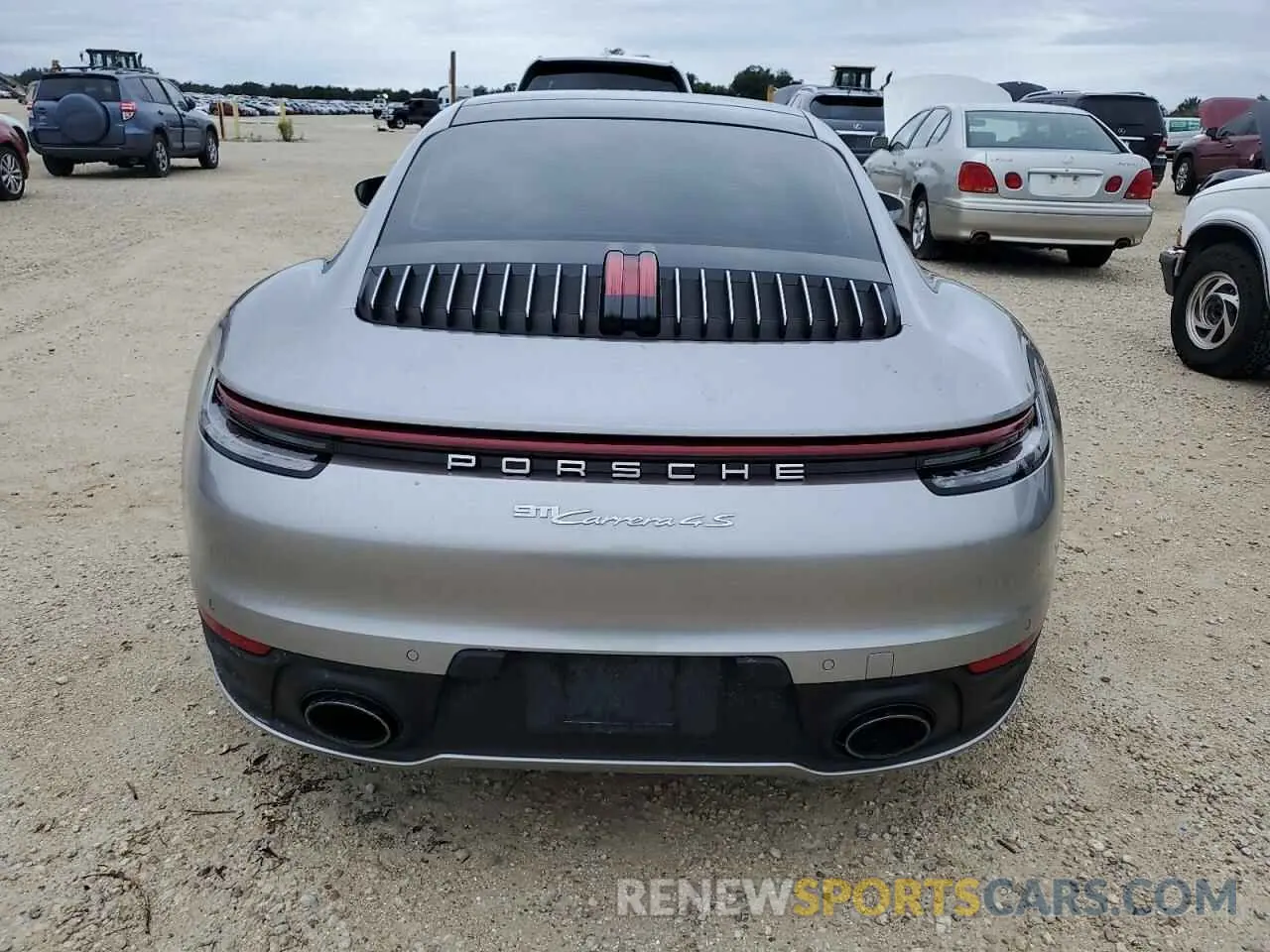 6 Photograph of a damaged car WP0AB2A9XMS221638 PORSCHE 911 2021
