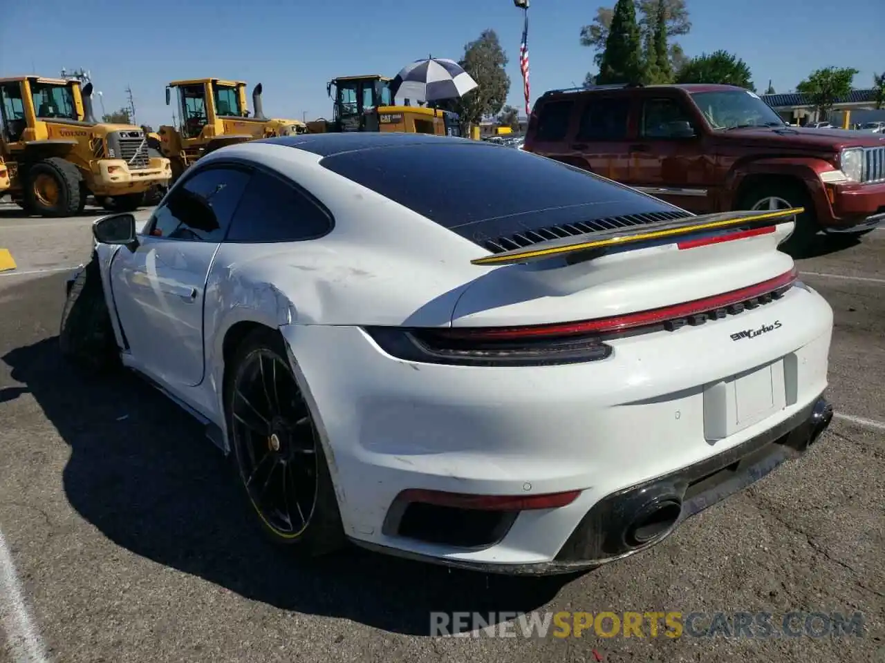 3 Photograph of a damaged car WP0AD2A91MS257633 PORSCHE 911 2021